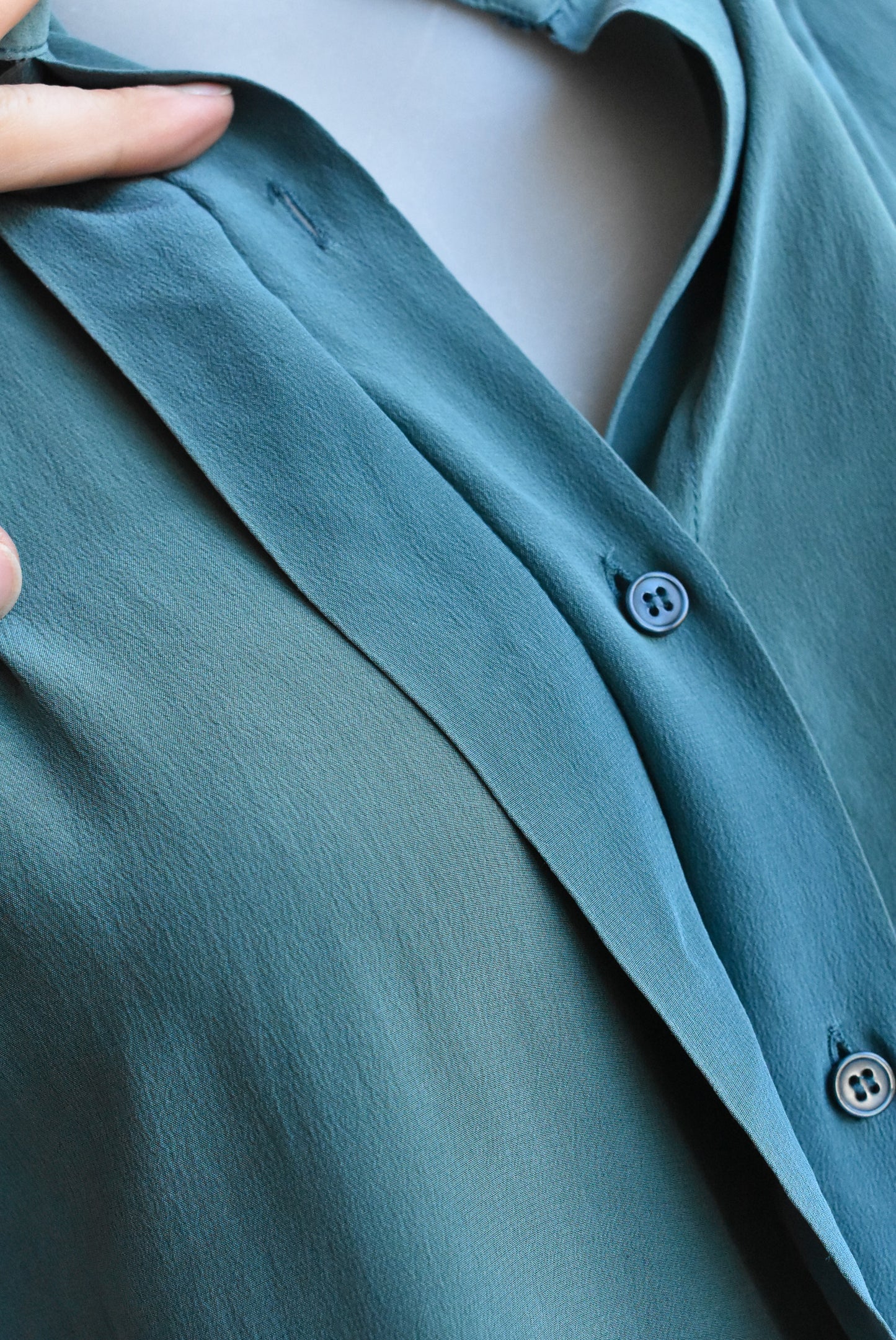 Pure silk blouse, 12