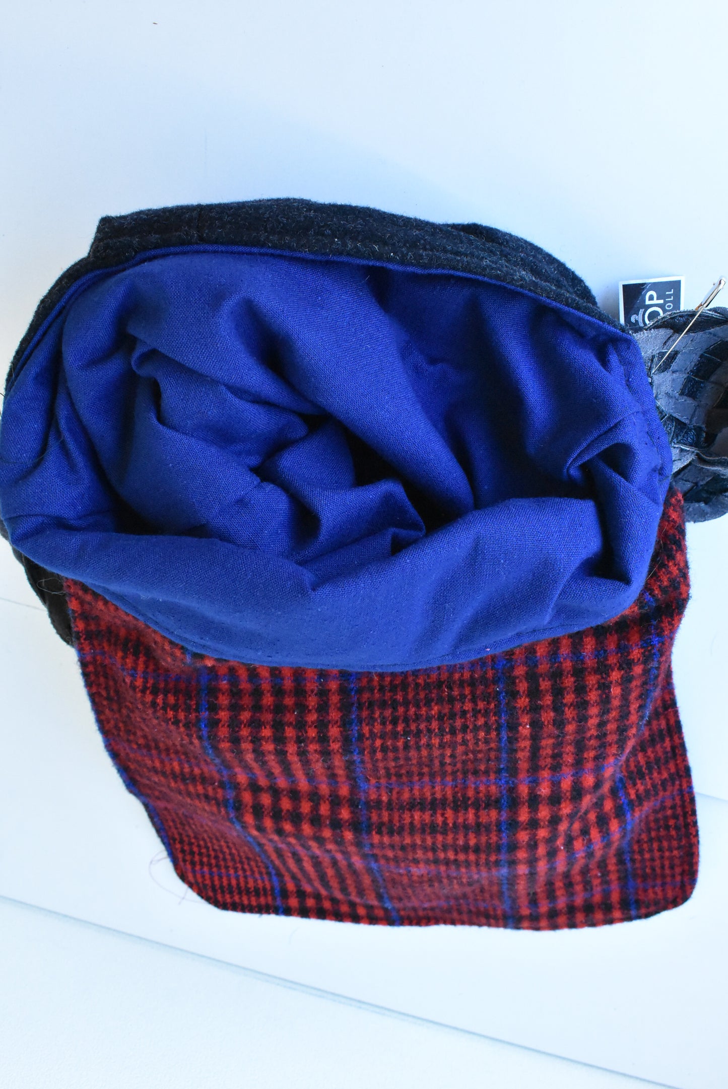 Handmade felt shoulder bag