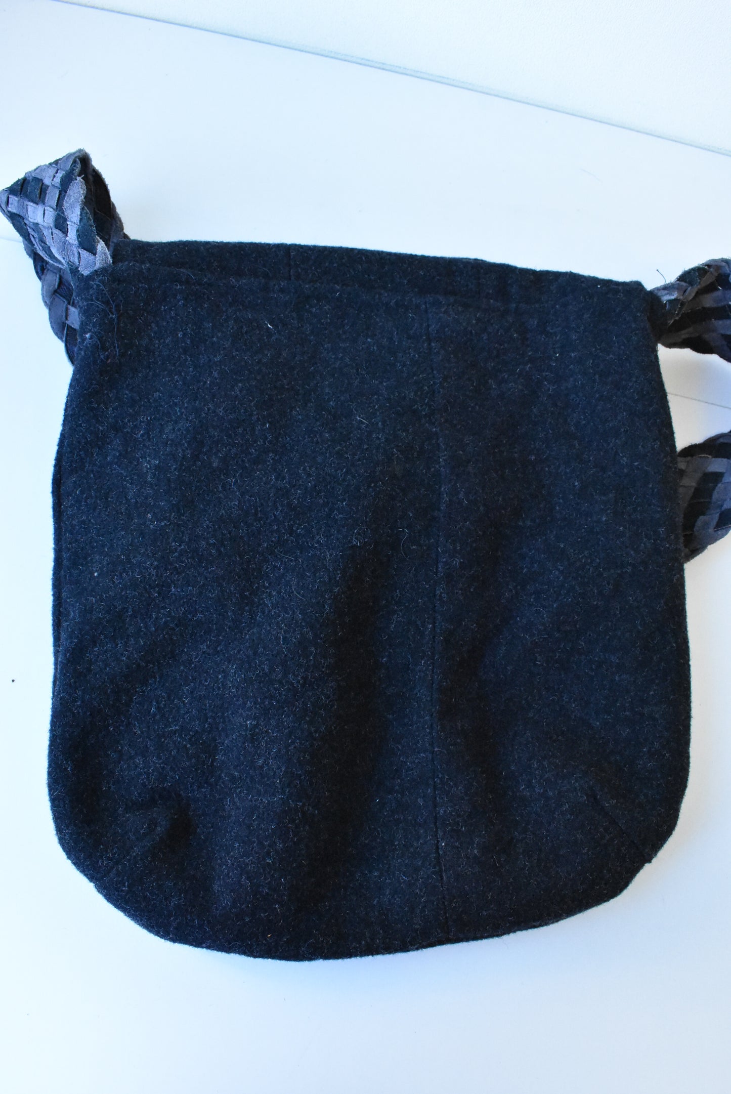 Handmade felt shoulder bag
