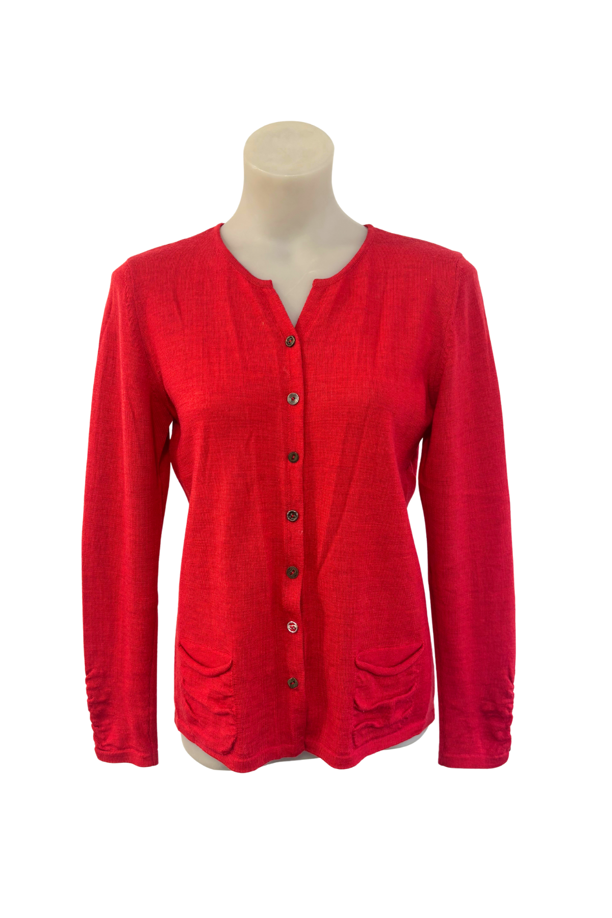 Sarah Jane NZ made fine merino cardigan, 10