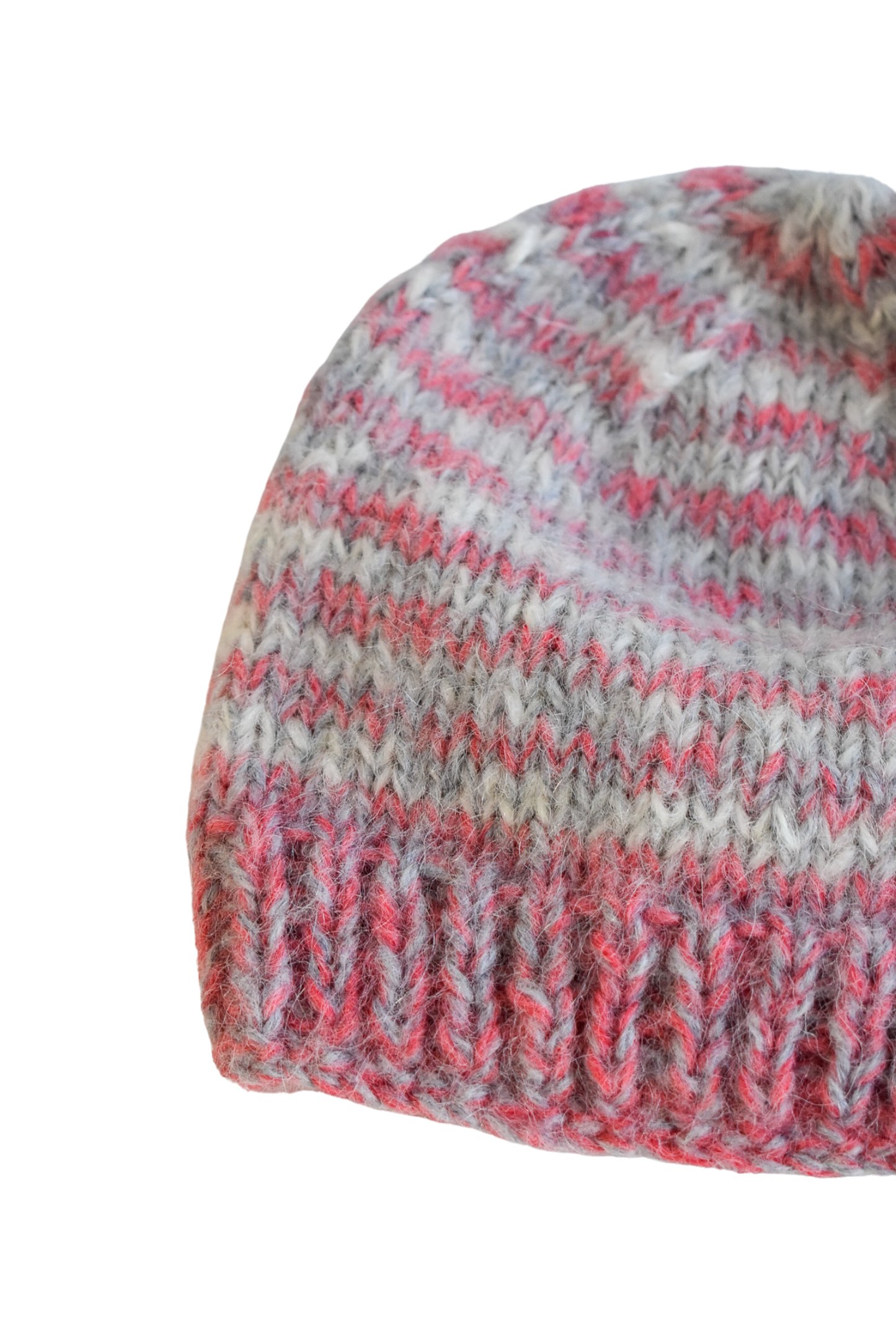 Super soft mohair knit beanie