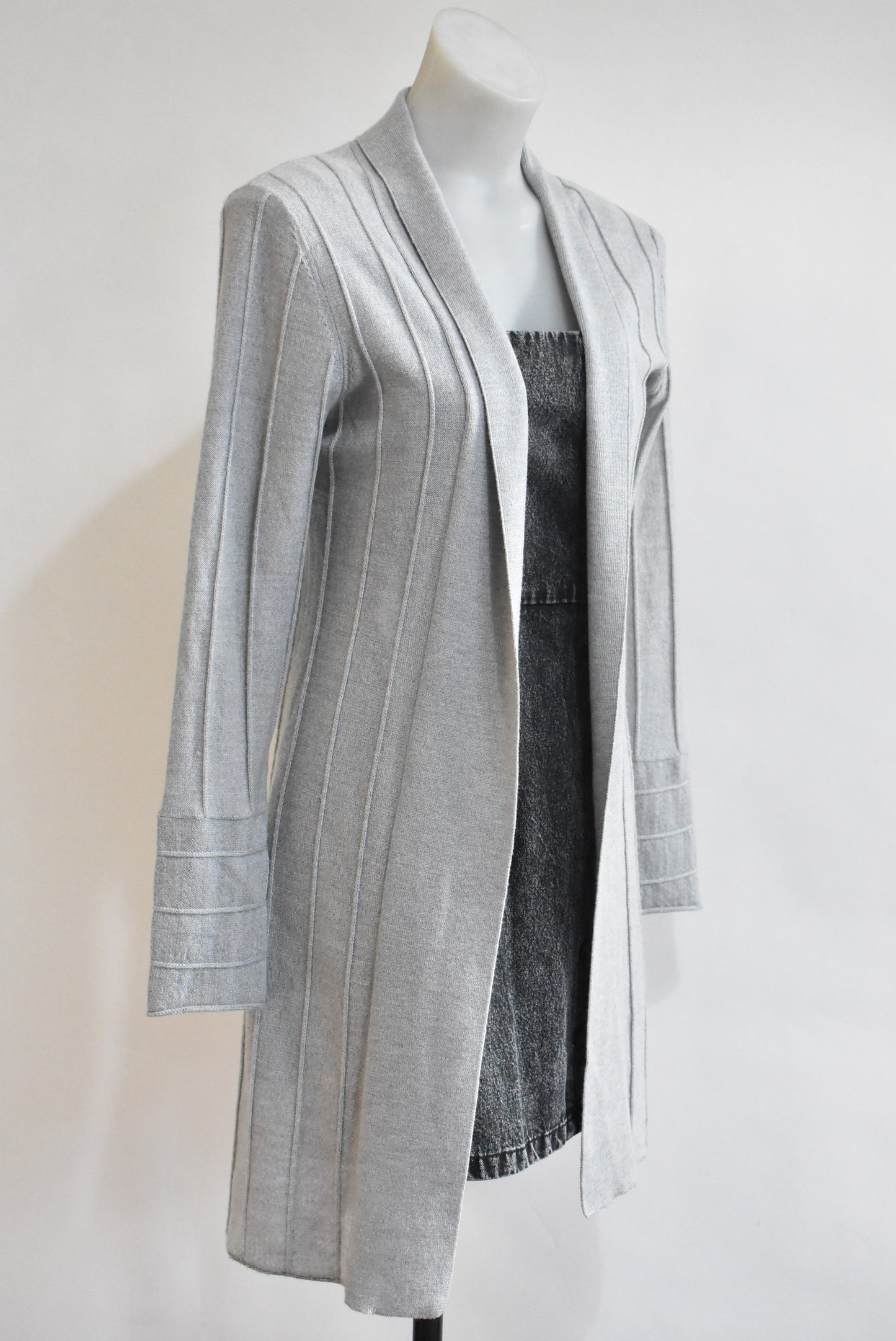 Untouched World ethically made 100% merino wool cardigan, size M