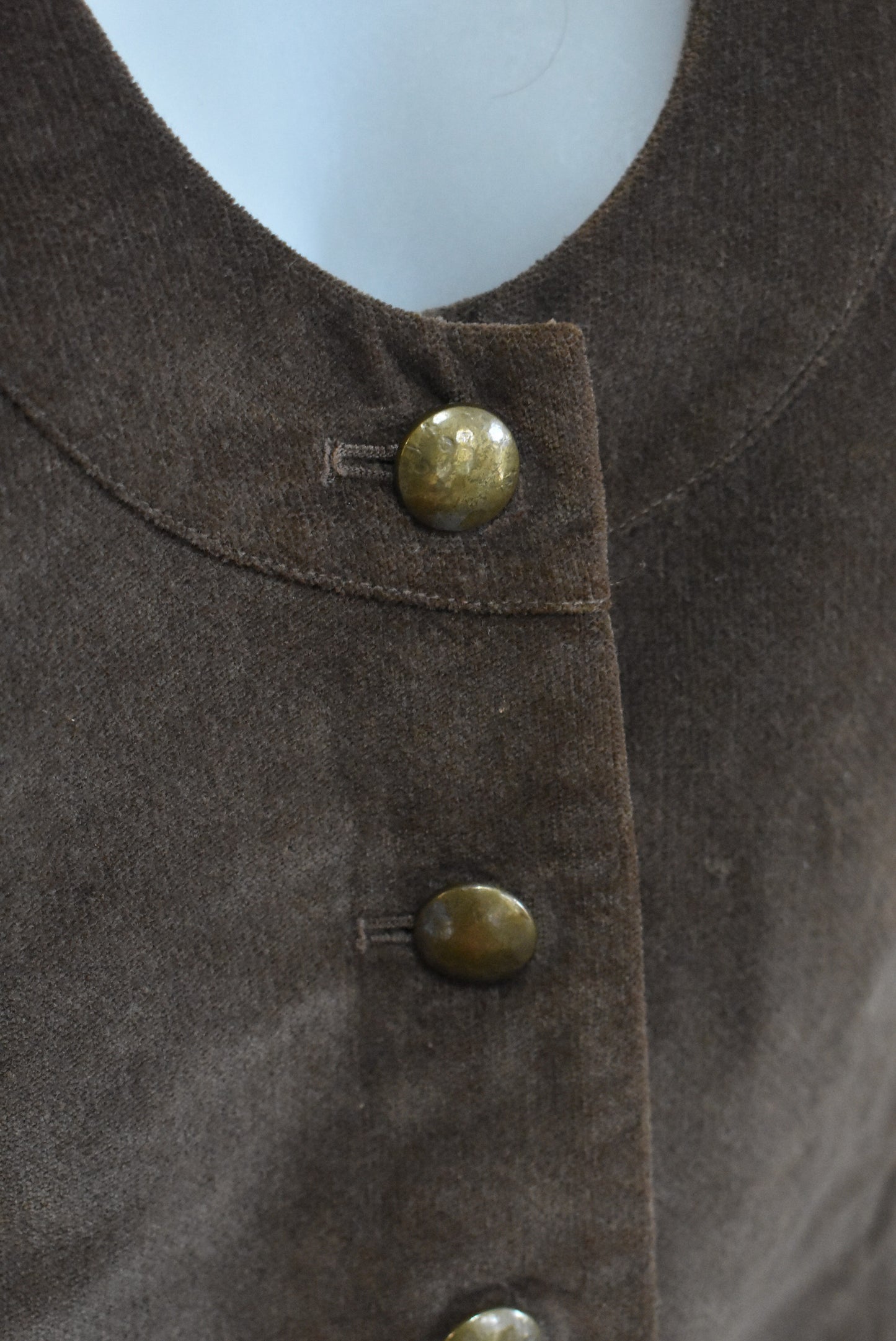 Lisa Ho brown velvety jacket (size 10)