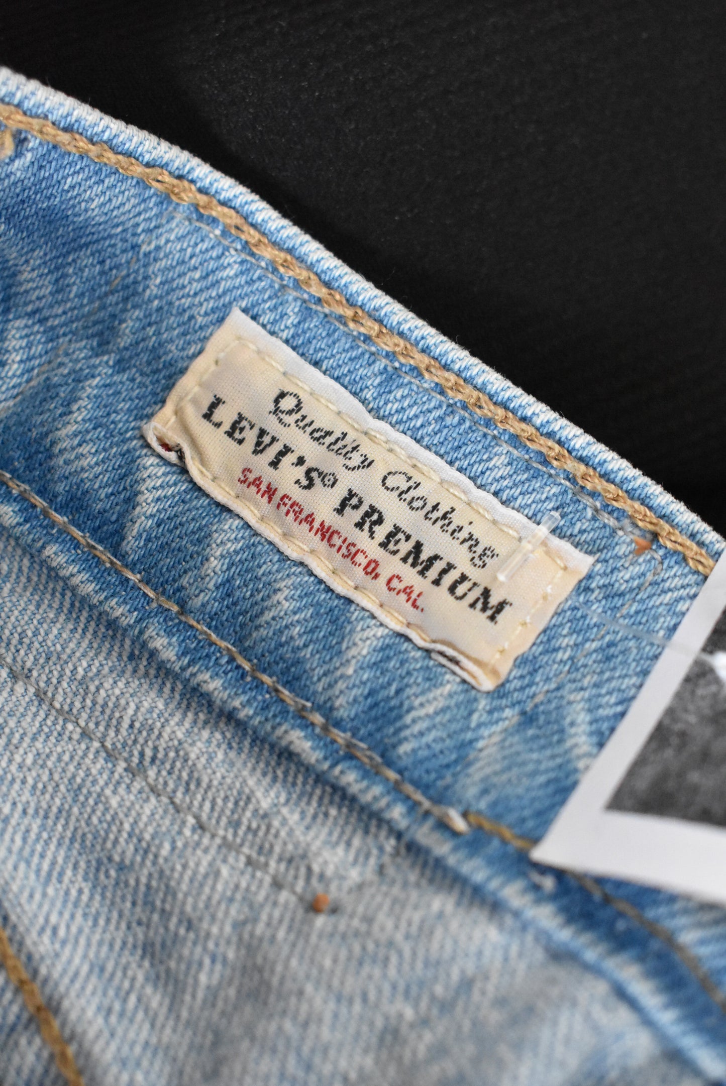 Levi's high-waisted bootcut jeans (size XS)