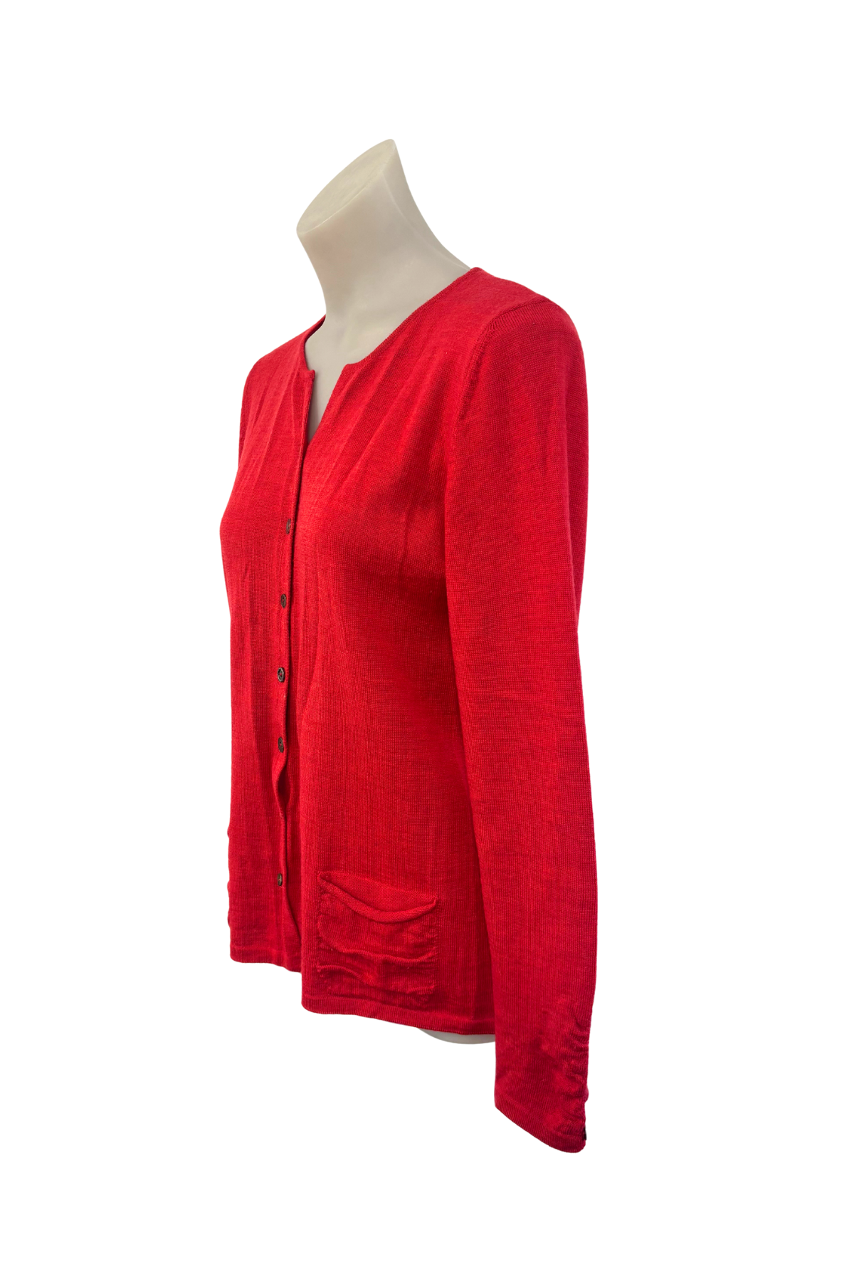 Sarah Jane NZ made fine merino cardigan, 10