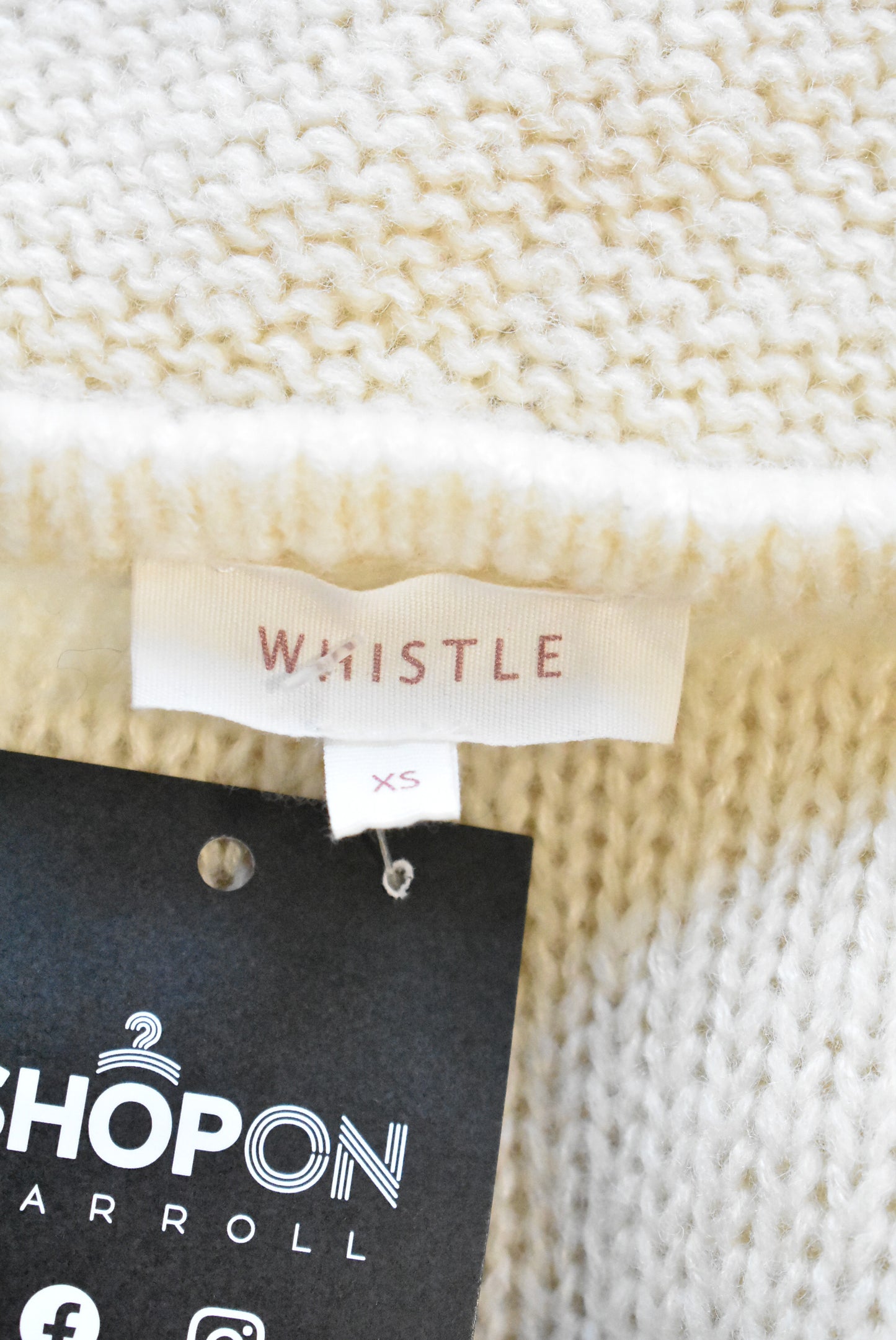 Whistle wool blend sweater, XS