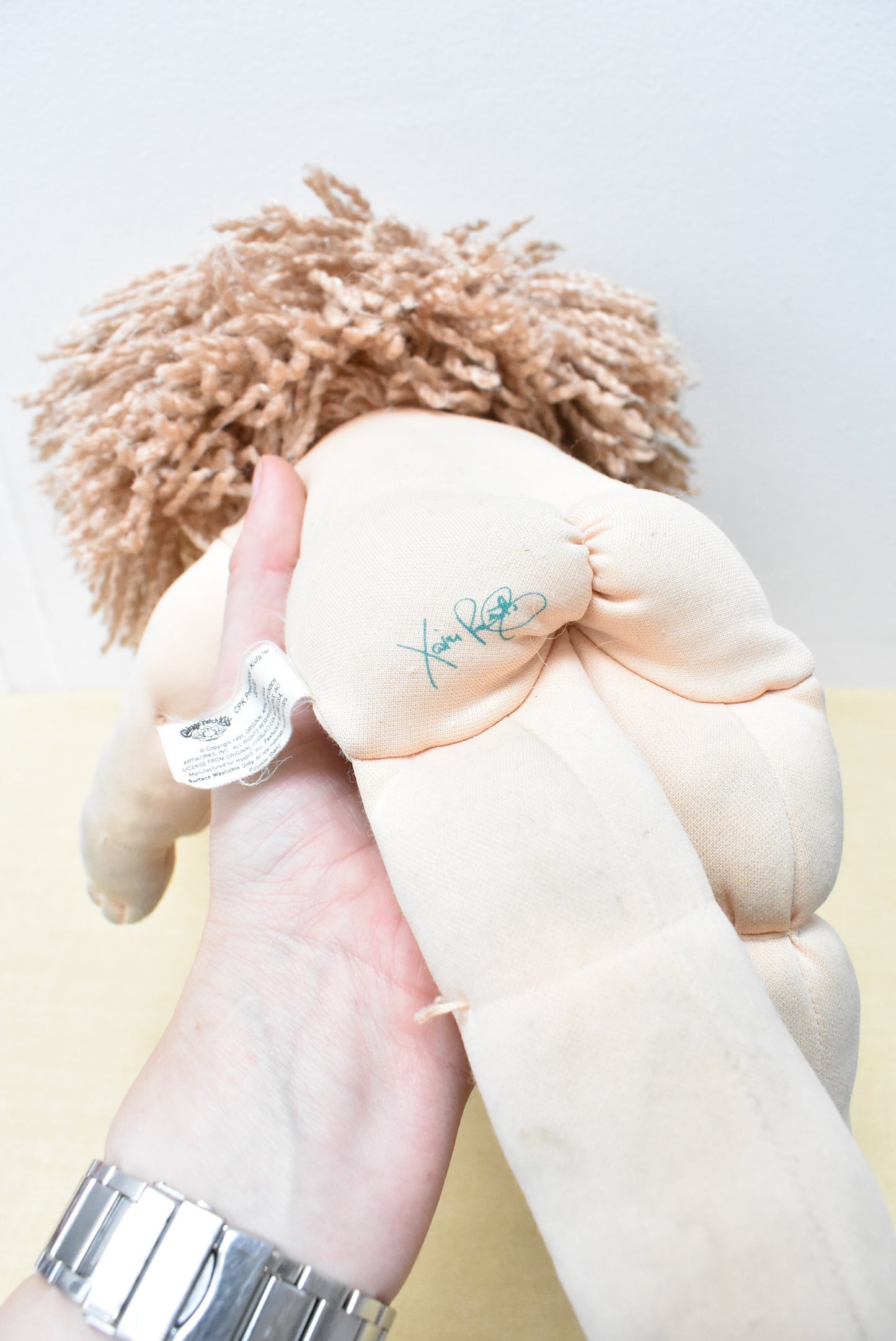 1980's Cabbage Patch doll, signature of Xavier Roberts