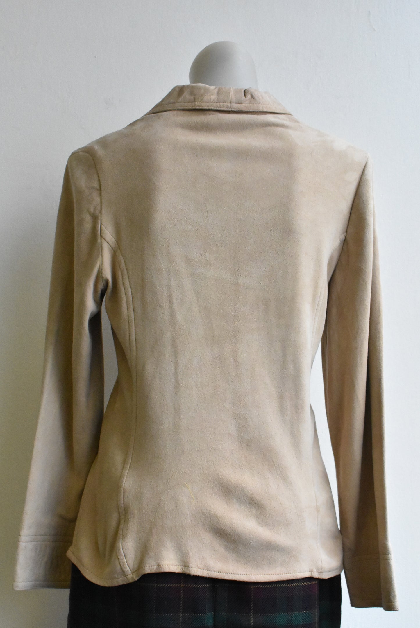 Hide Style Lace Up Top -made in Oamaru
