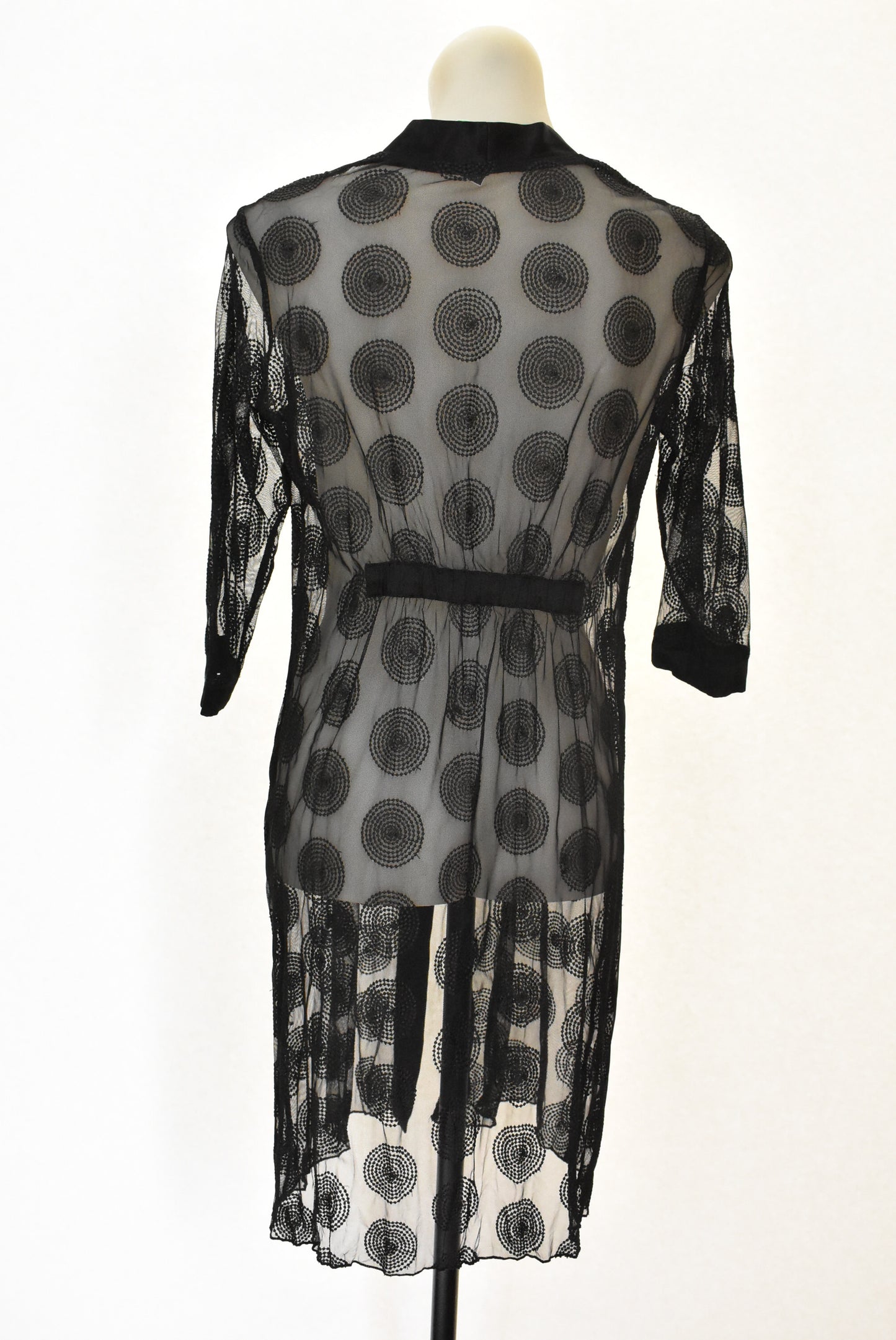 Black negligee, S/M
