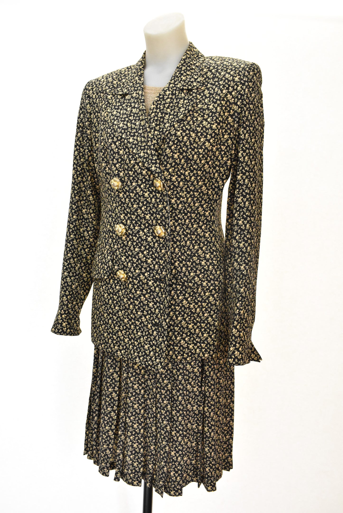 Valentino vintage silk two-piece, 6