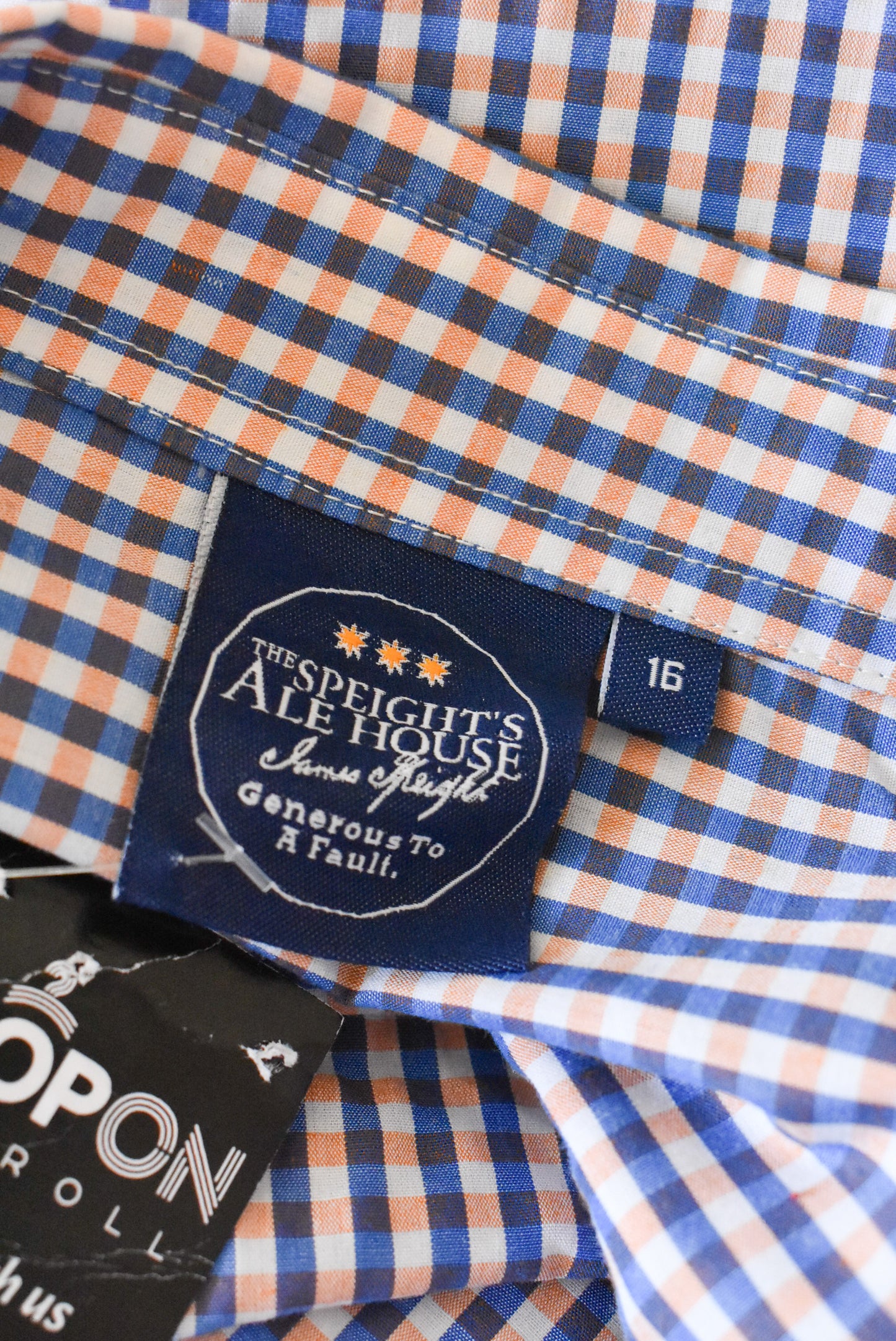 Speights branded shirt, 16