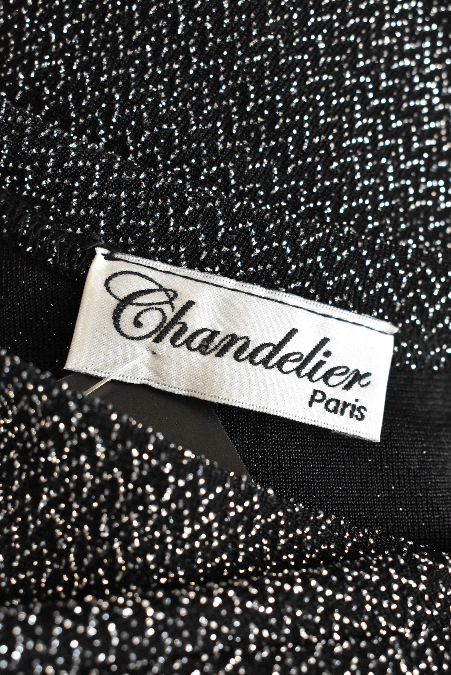 Chandelier sparkly top, L