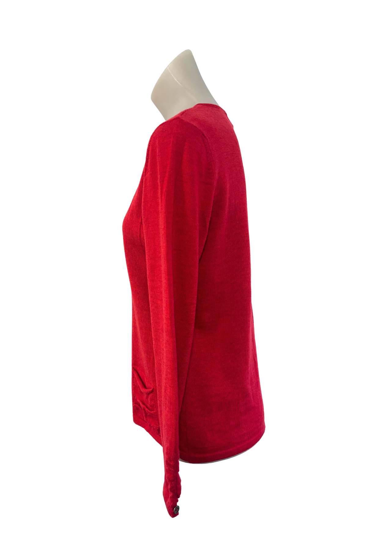 Sarah Jane NZ made fine merino cardigan, 10