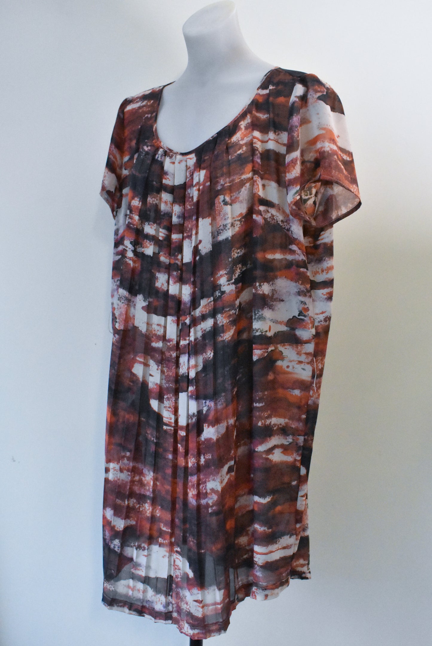 Storm sheer pleated tunic, 14