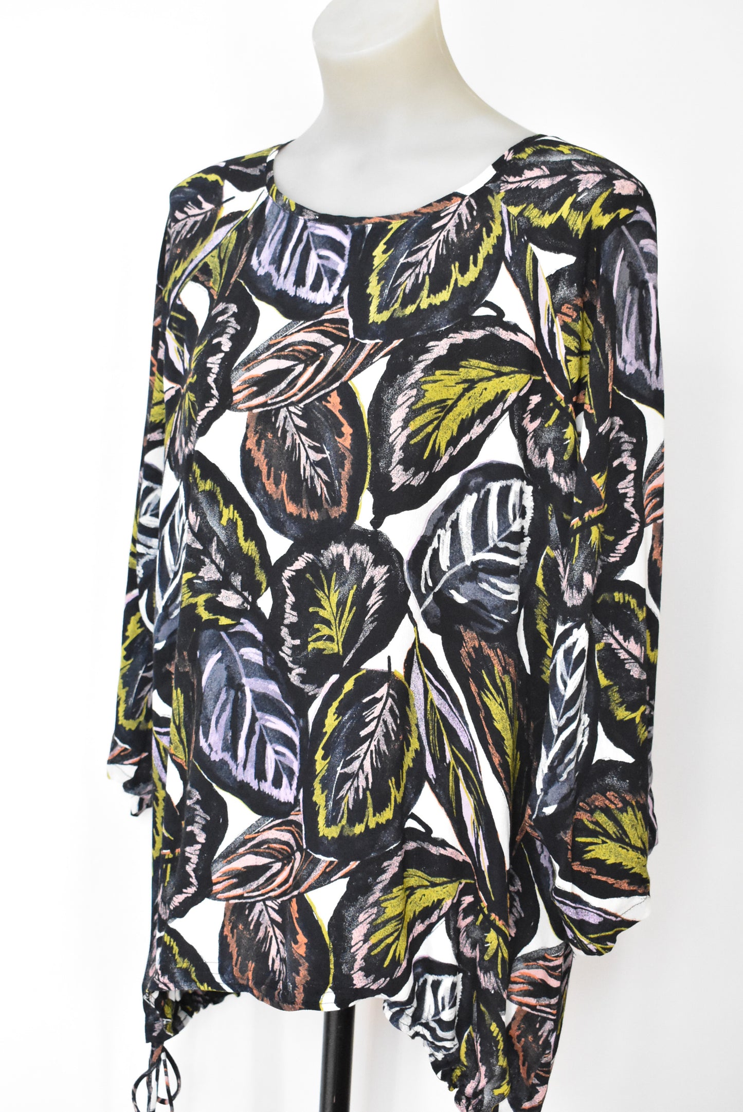 Leafy calathea top, XL