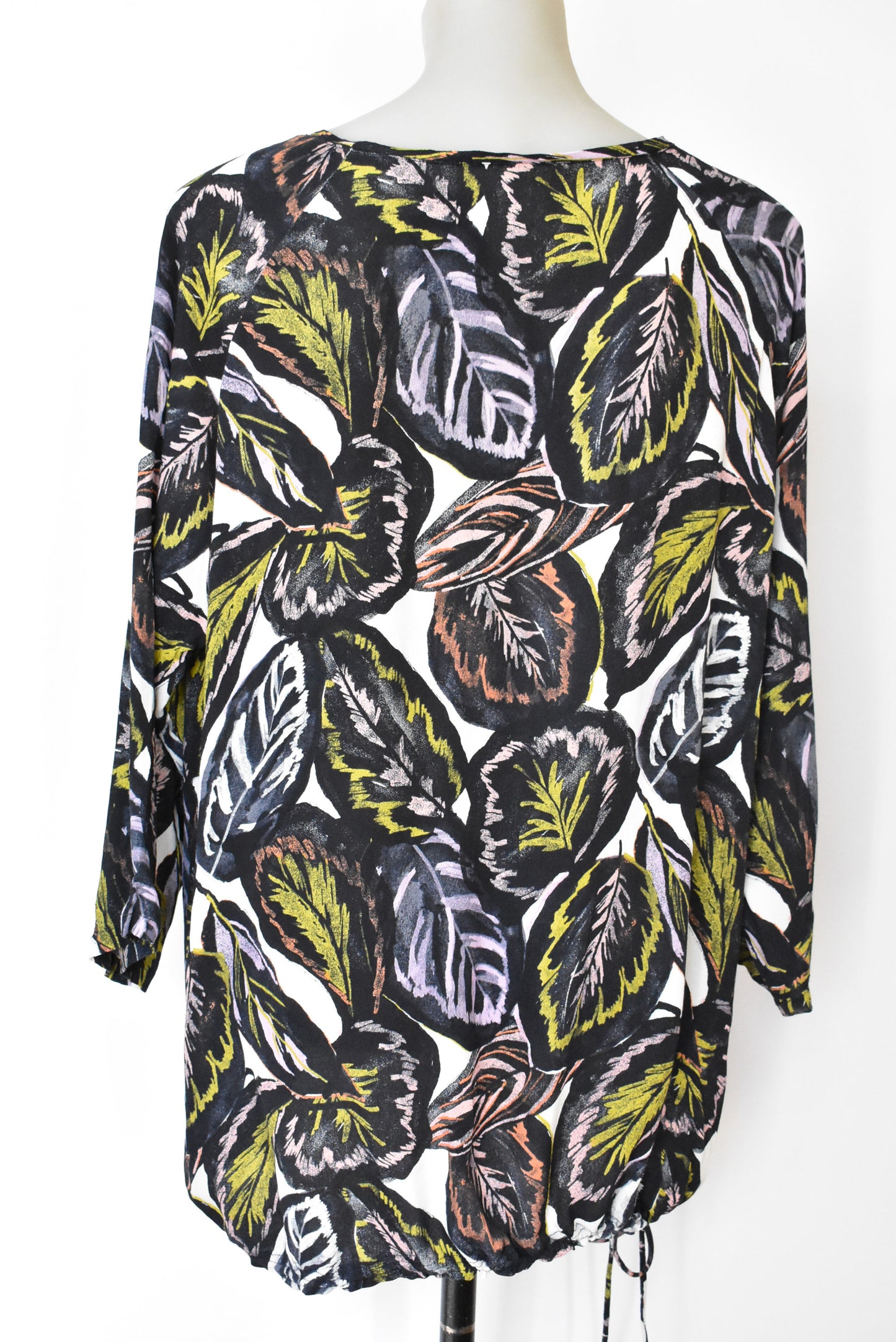 Leafy calathea top, XL