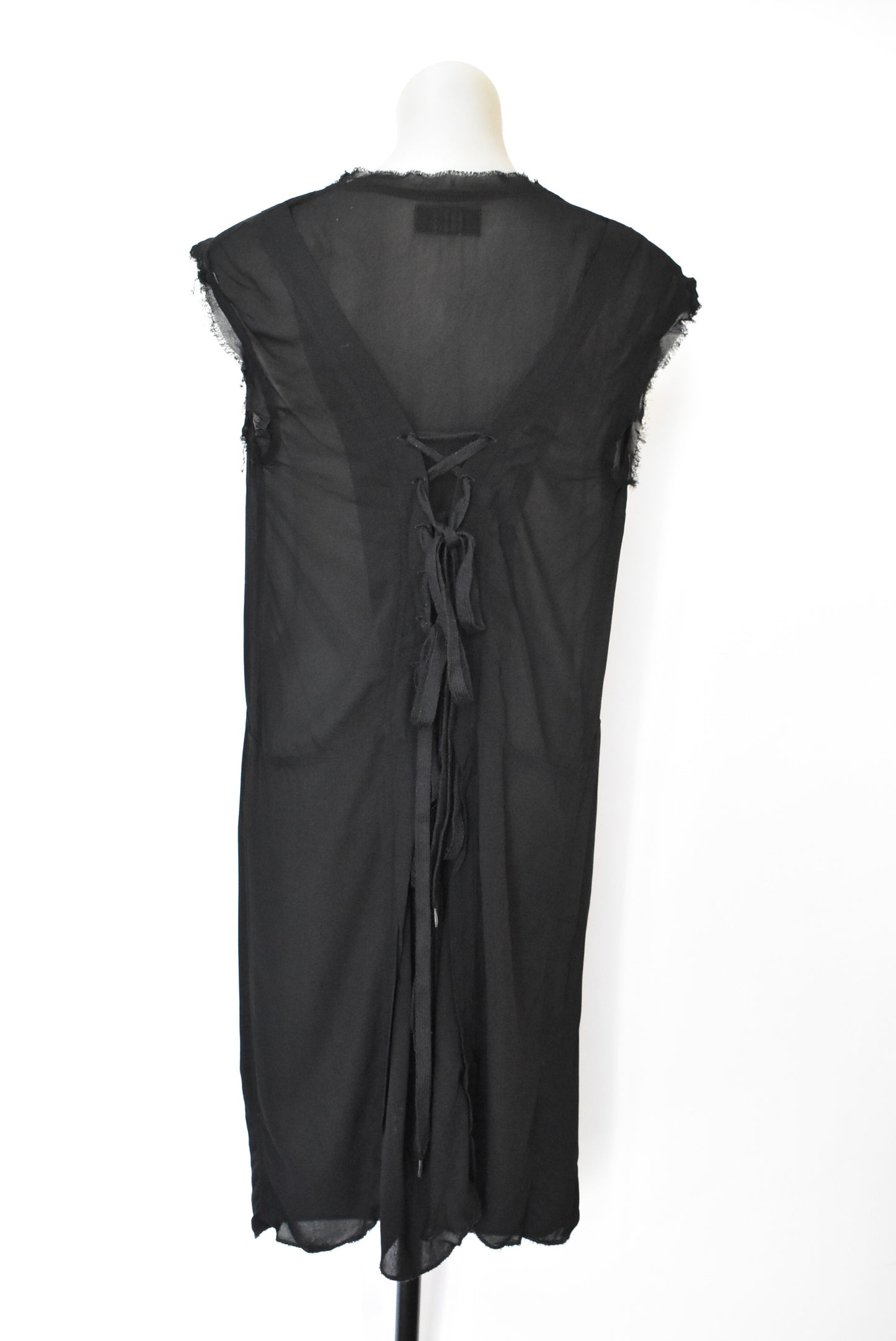 Nom*D laced back dress, M