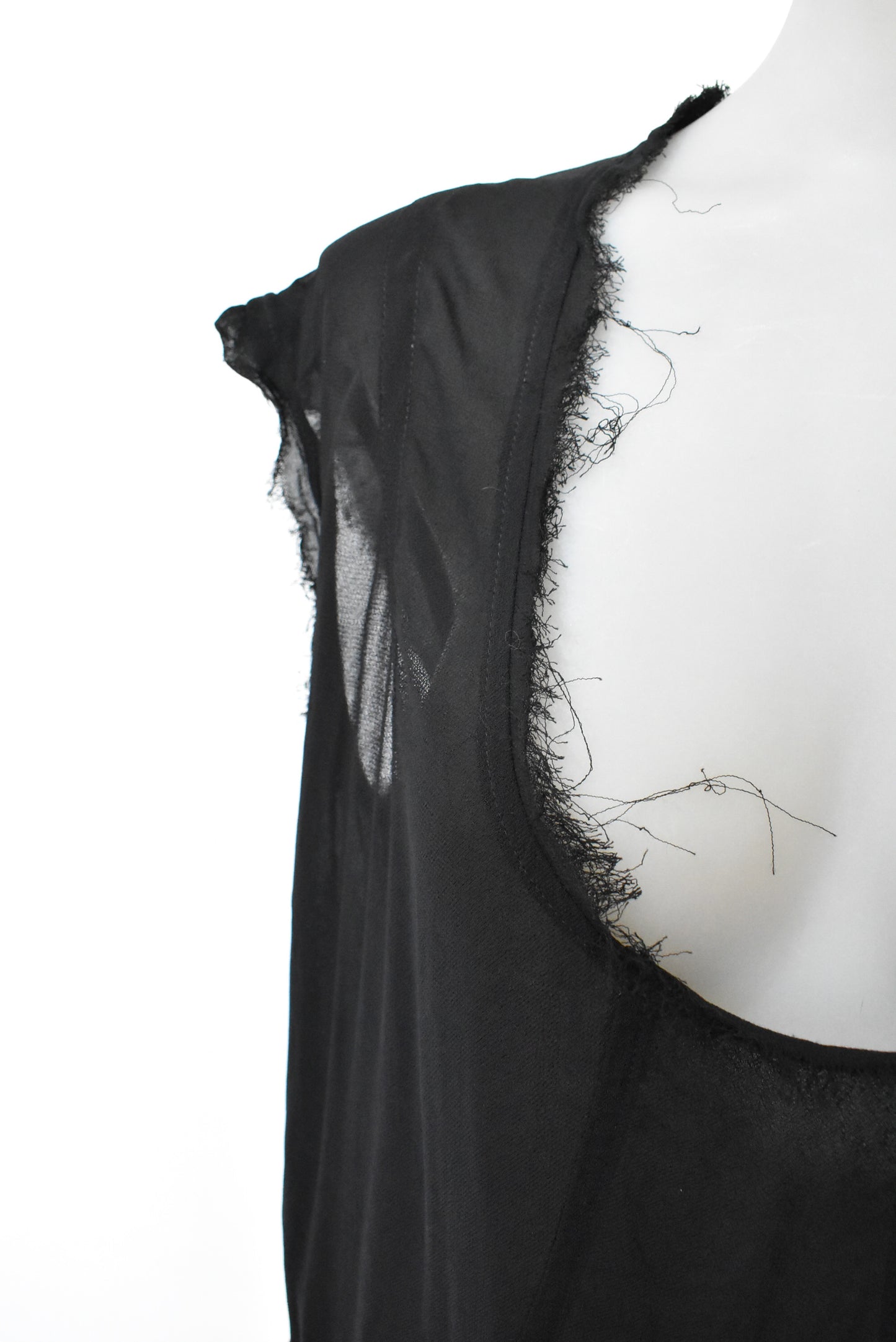 Nom*D laced back dress, M