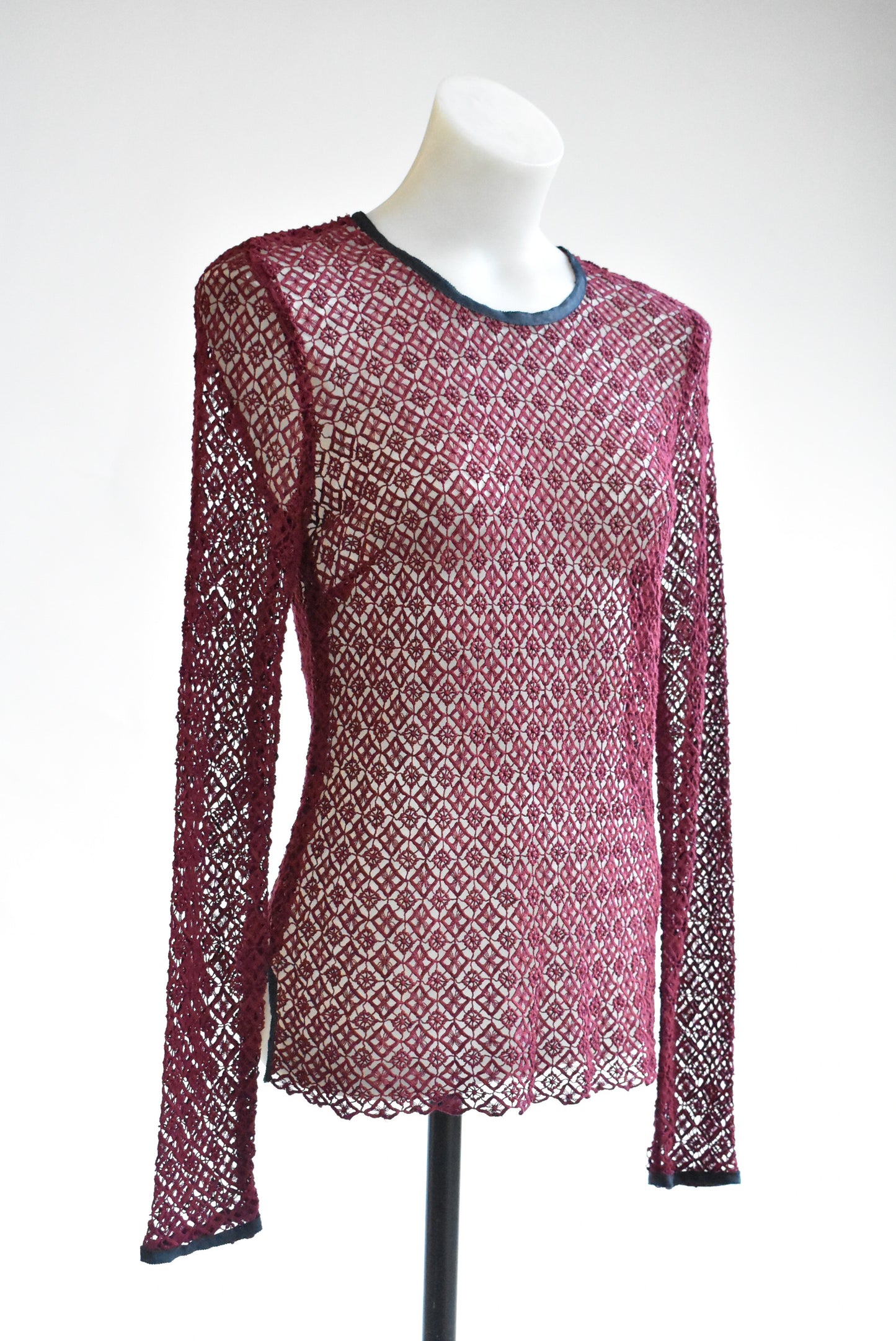 Kate Sylvester cotton long sleeve, S