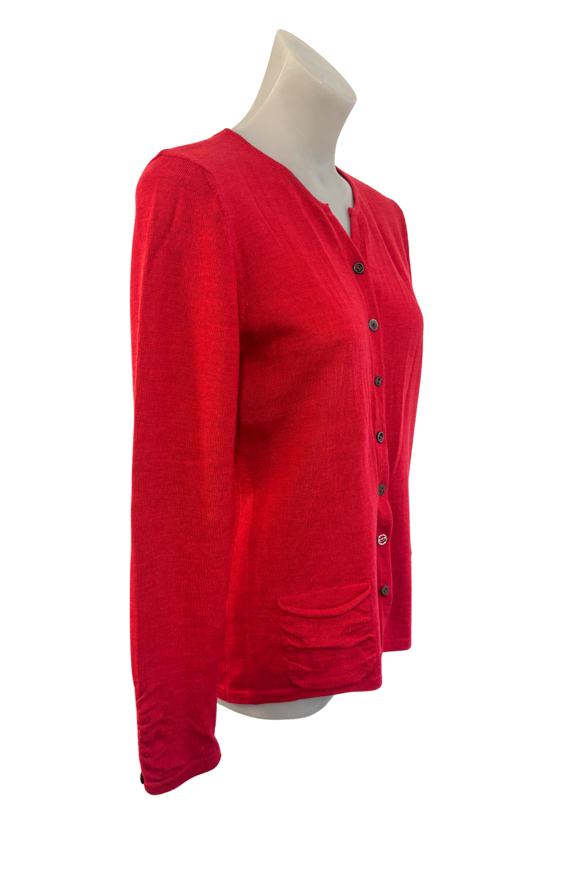 Sarah Jane NZ made fine merino cardigan, 10