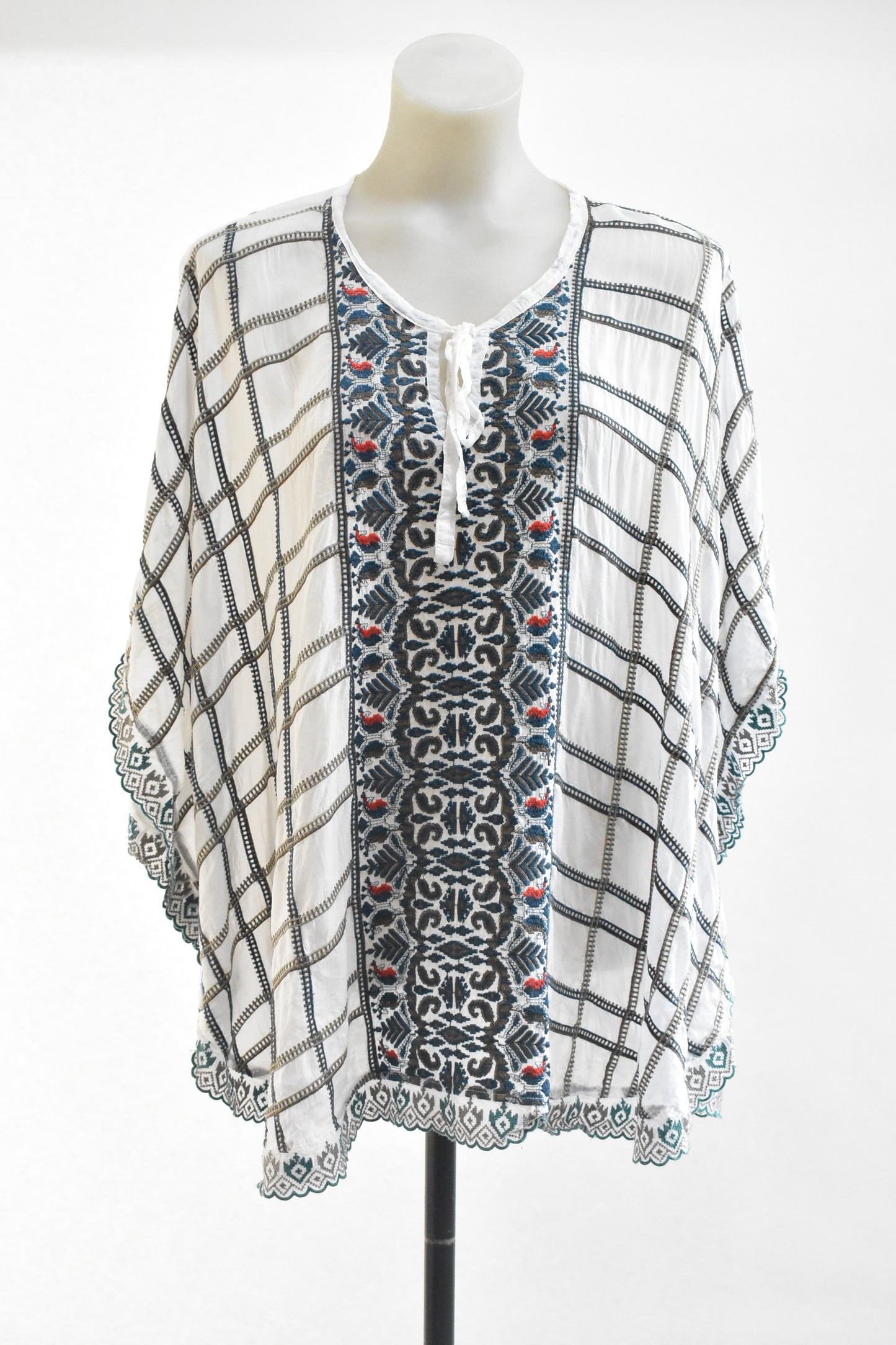 Johnny Was boho top, size M