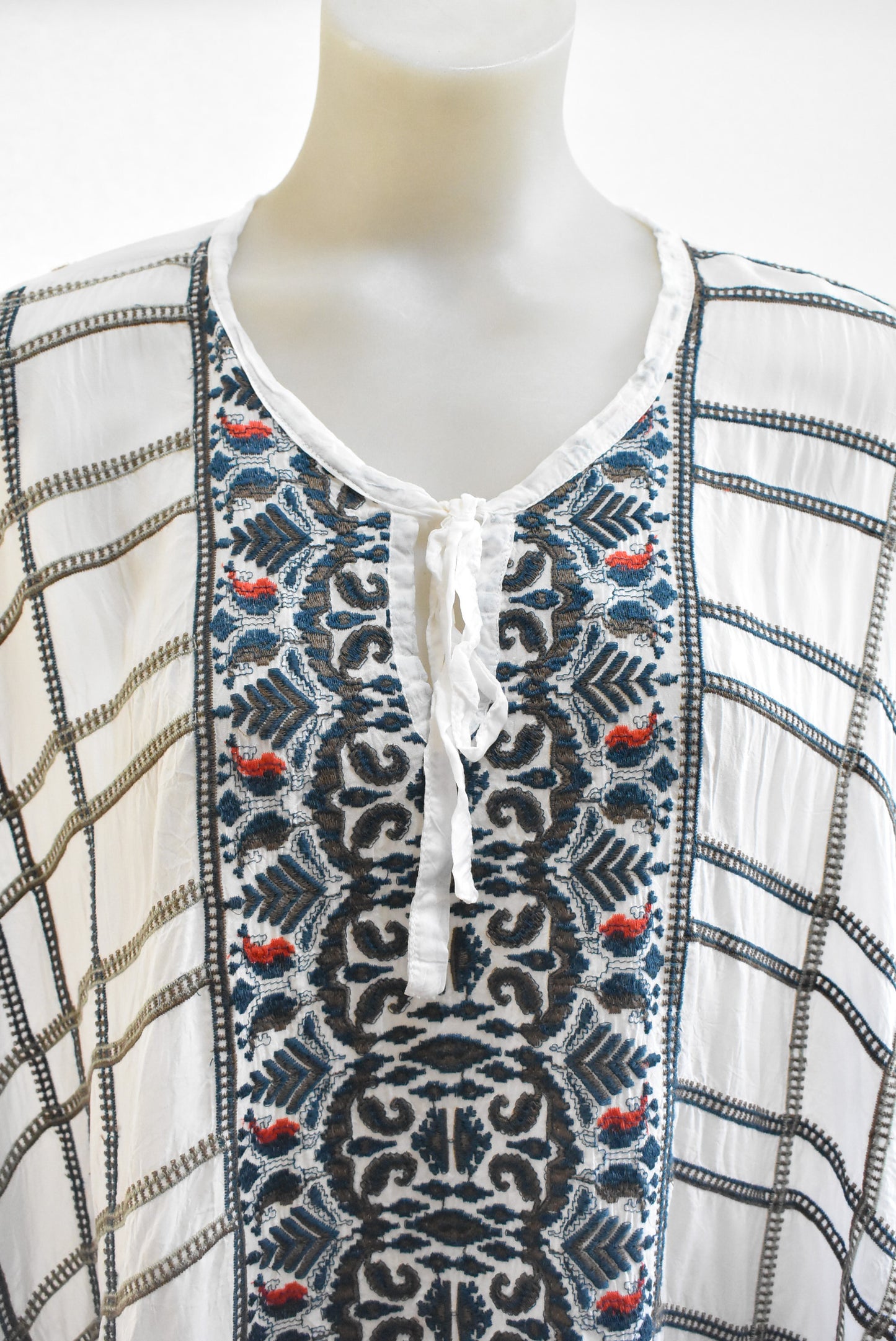 Johnny Was boho top, size M