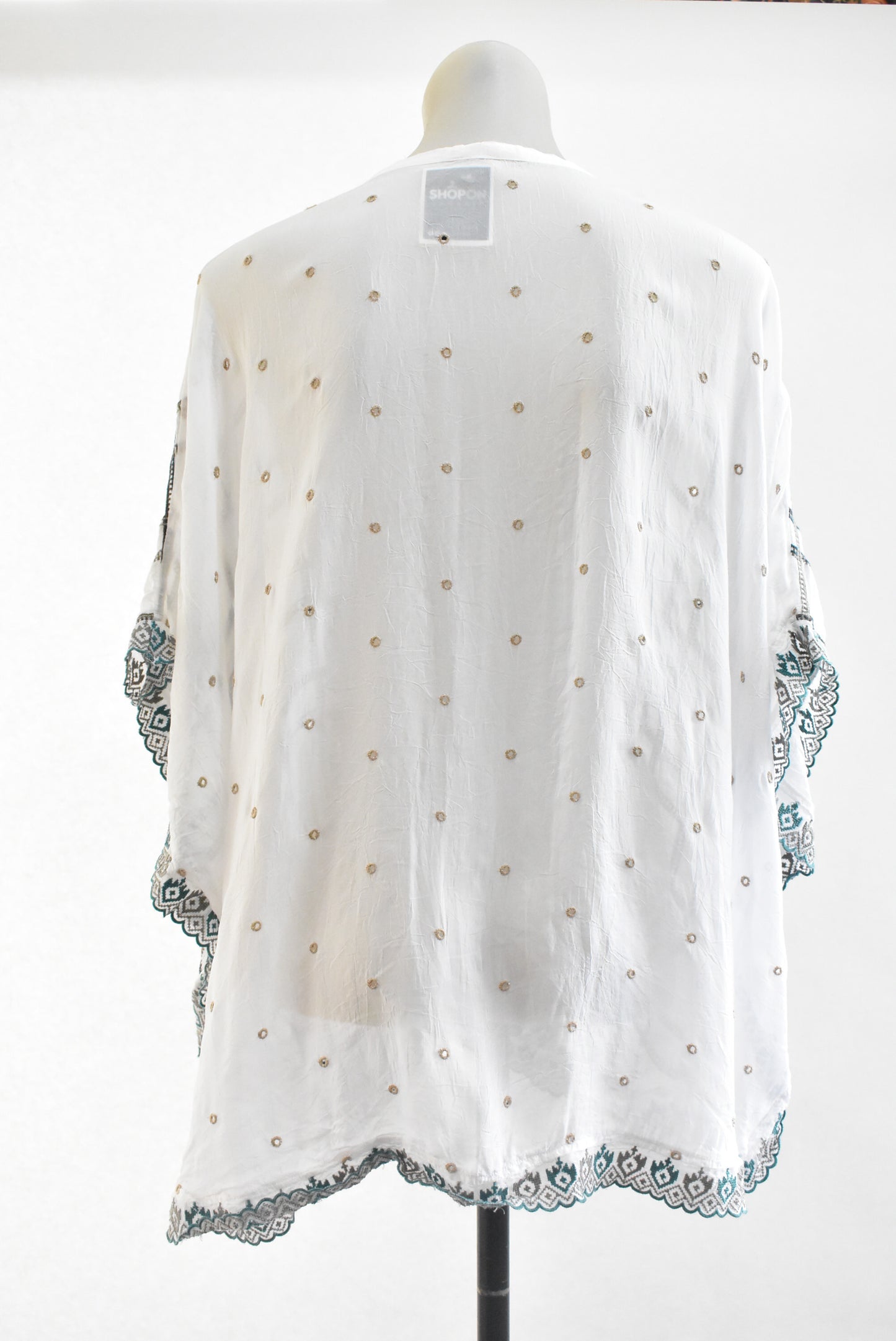 Johnny Was boho top, size M