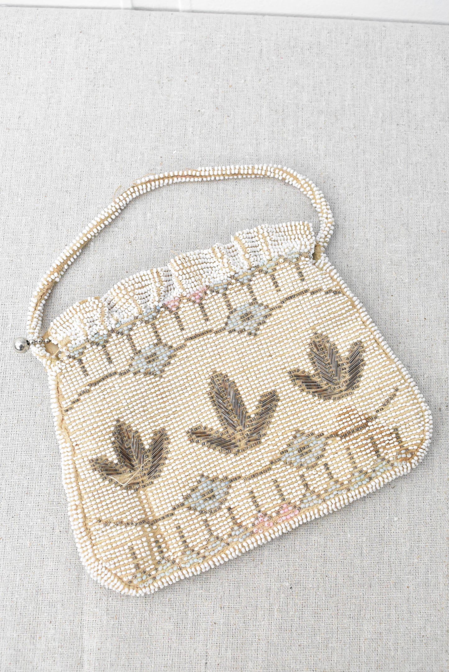 Vintage beaded clutch