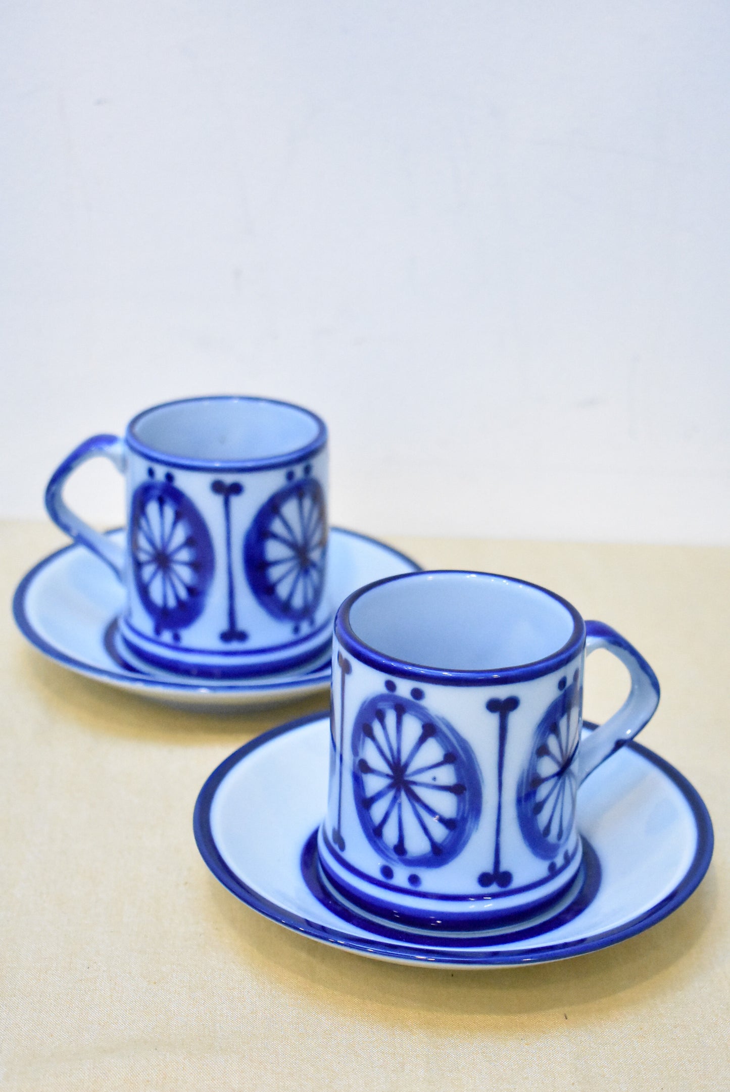 Nordic, cups and saucers, set of 2