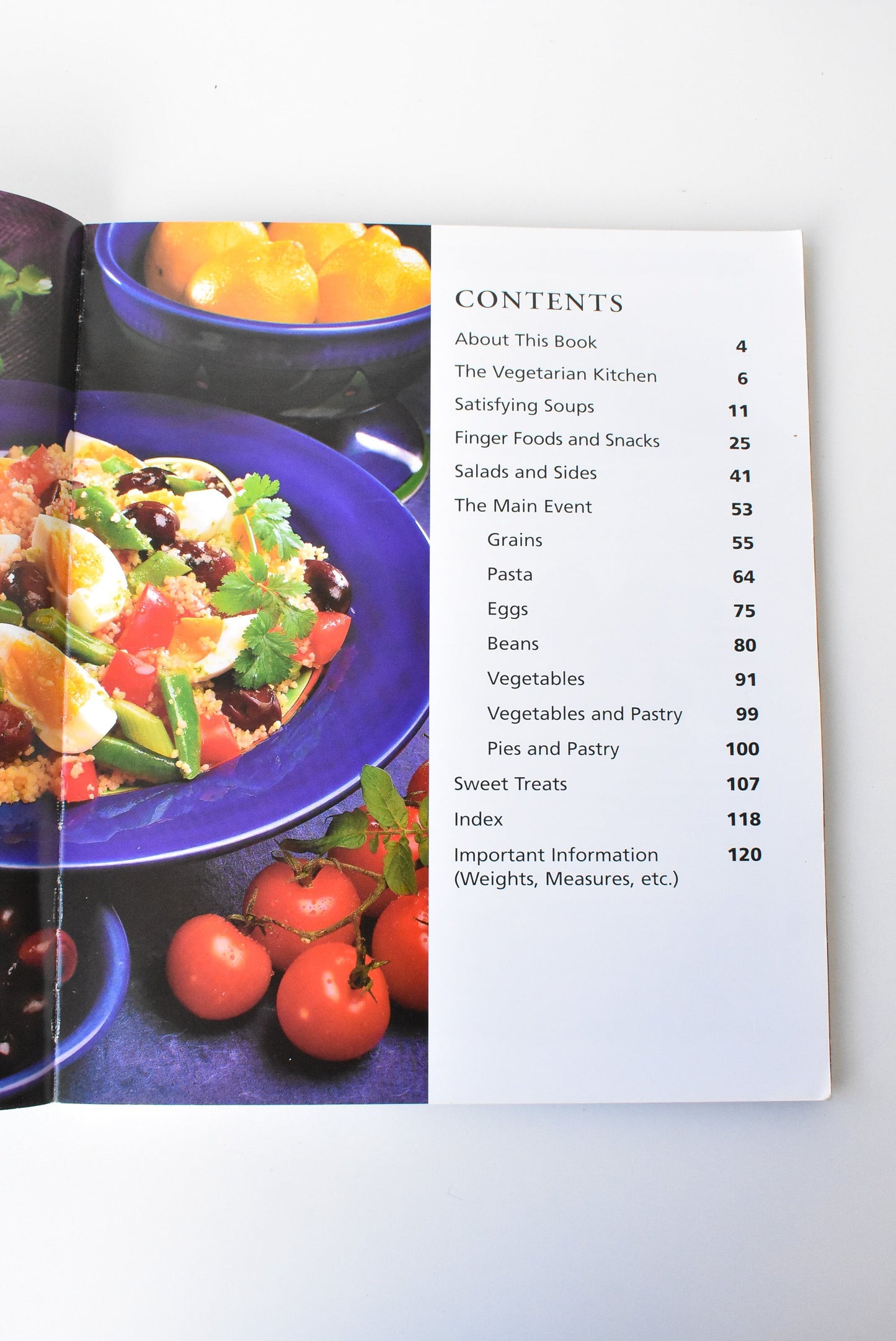 Alison and Simon Holst Vegetarian cookbook, 1998 retro