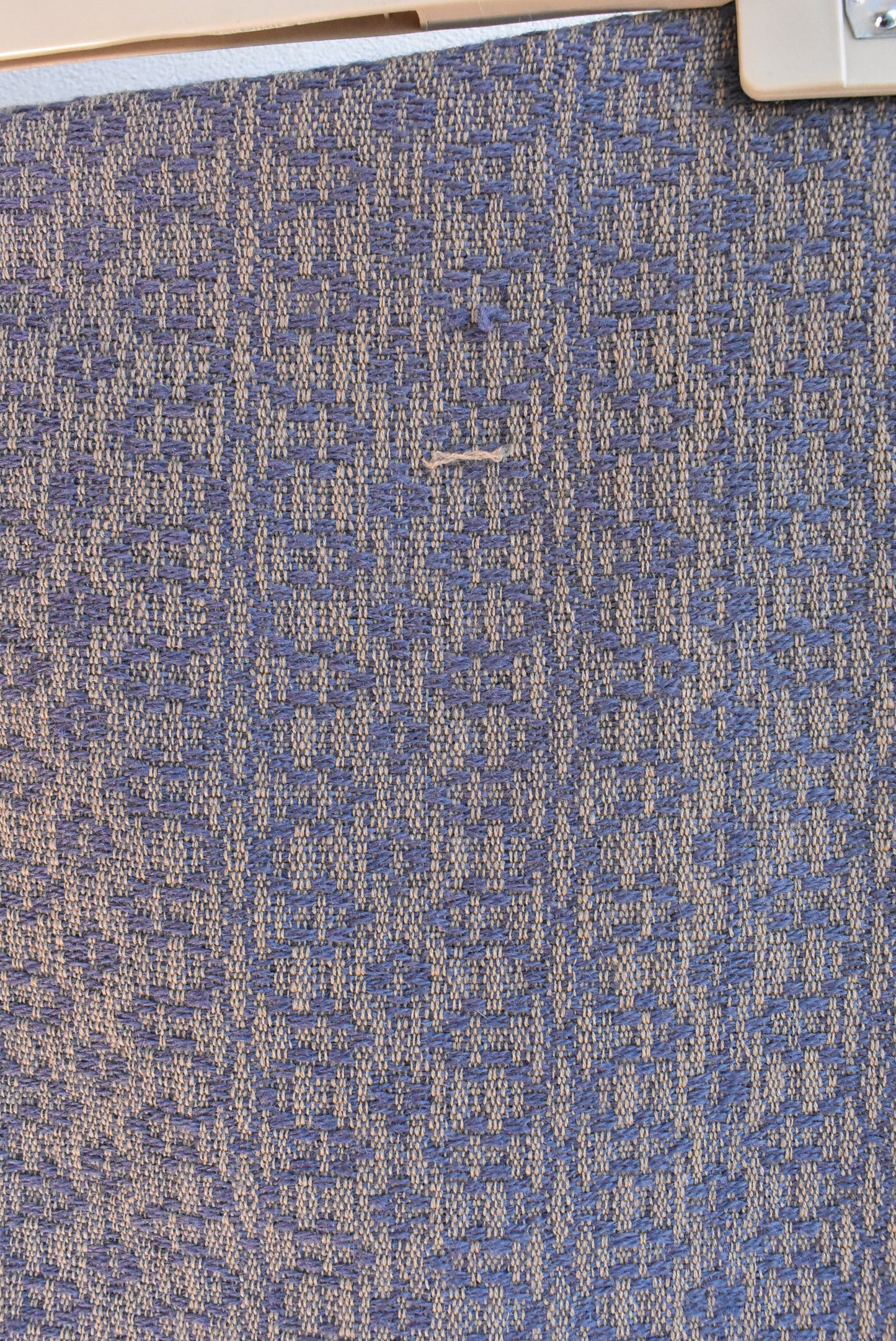 Hand-loomed wool blanket