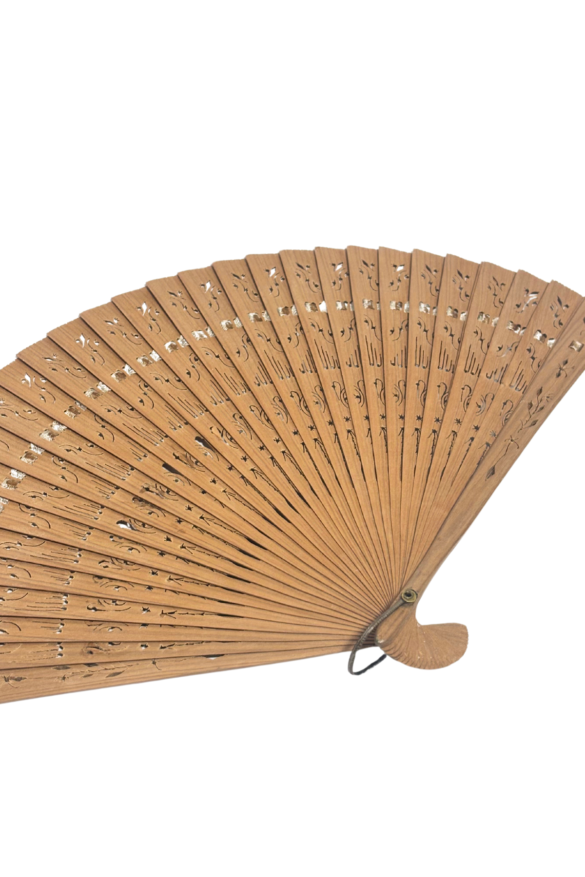 Vintage wooden fan