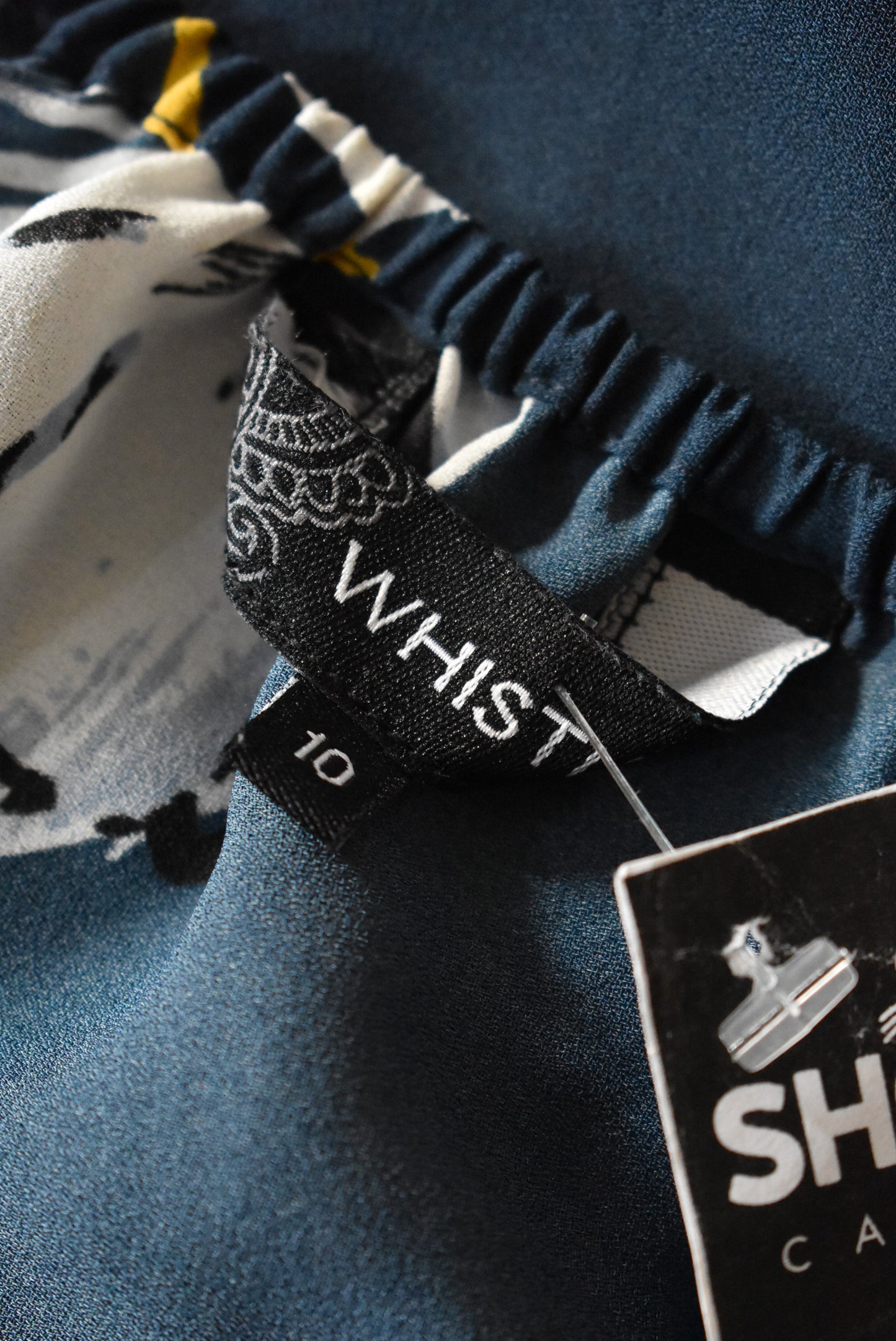 Whistle tie front top, 10