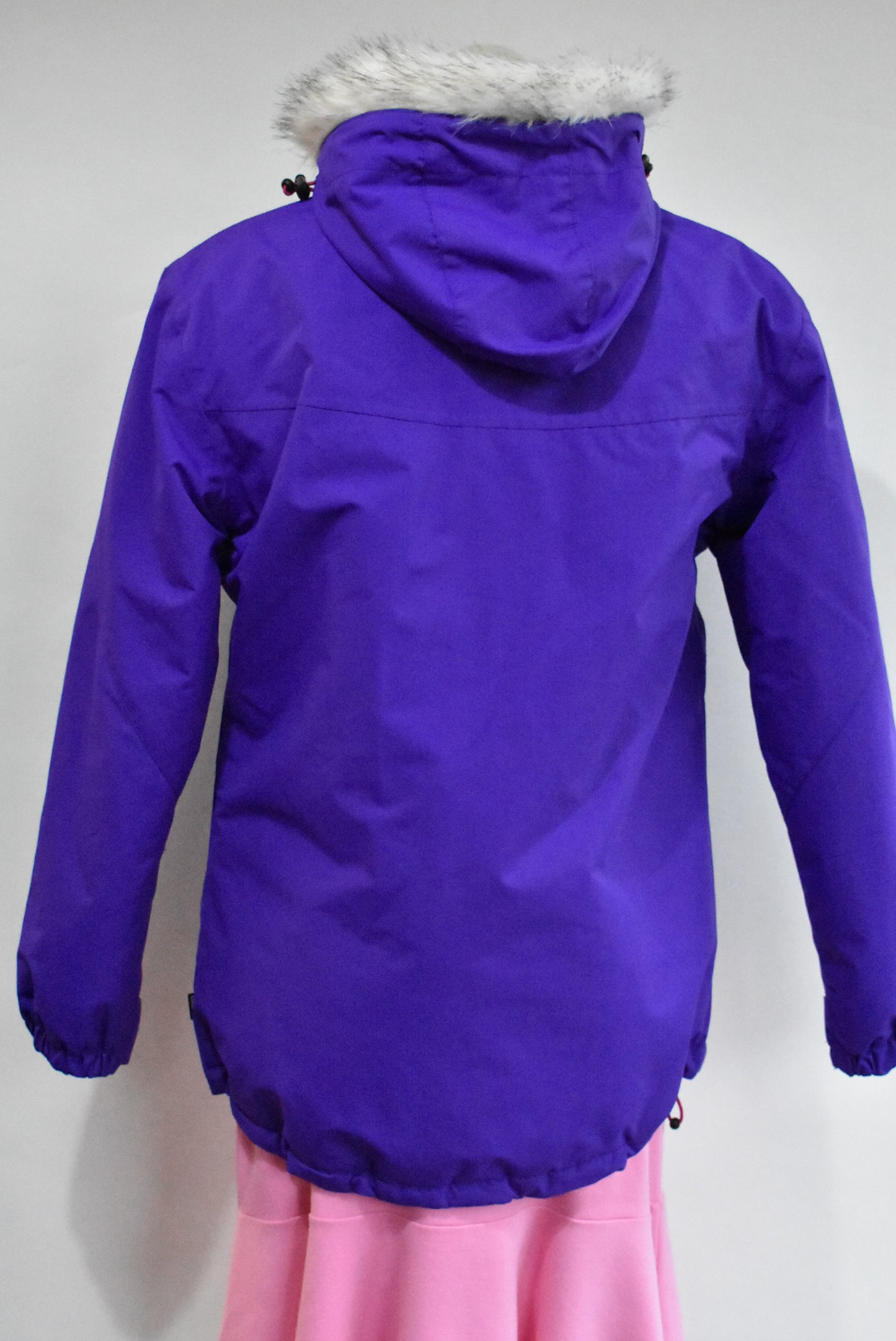XTM indigo ski jacket, size kids 16/ adult XS