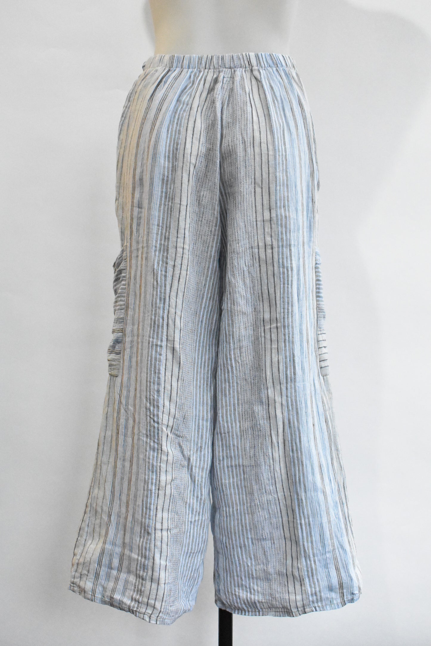 Flax 100% linen lounge pants, S