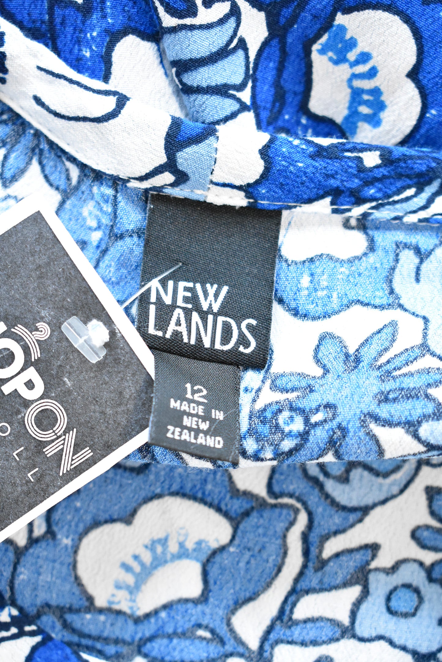 New Lands (NZ) floral top, 12