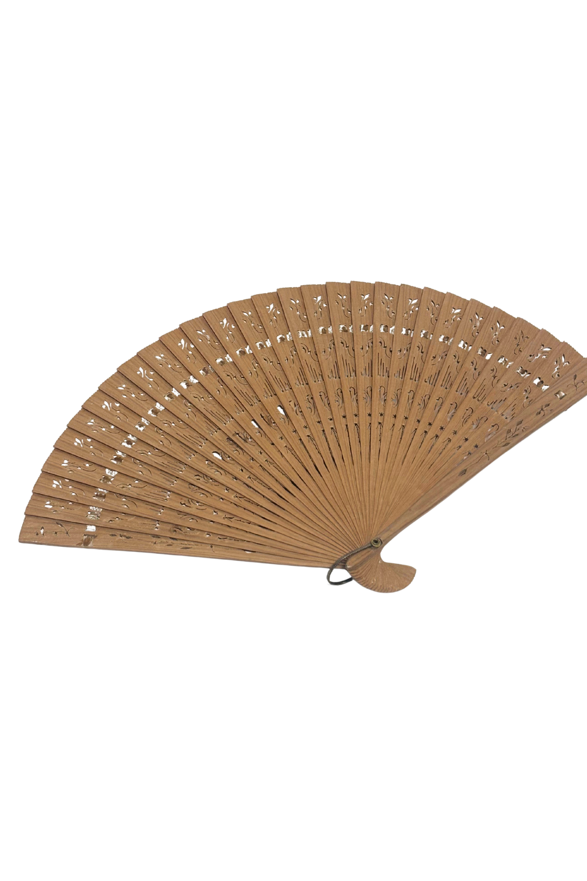 Vintage wooden fan