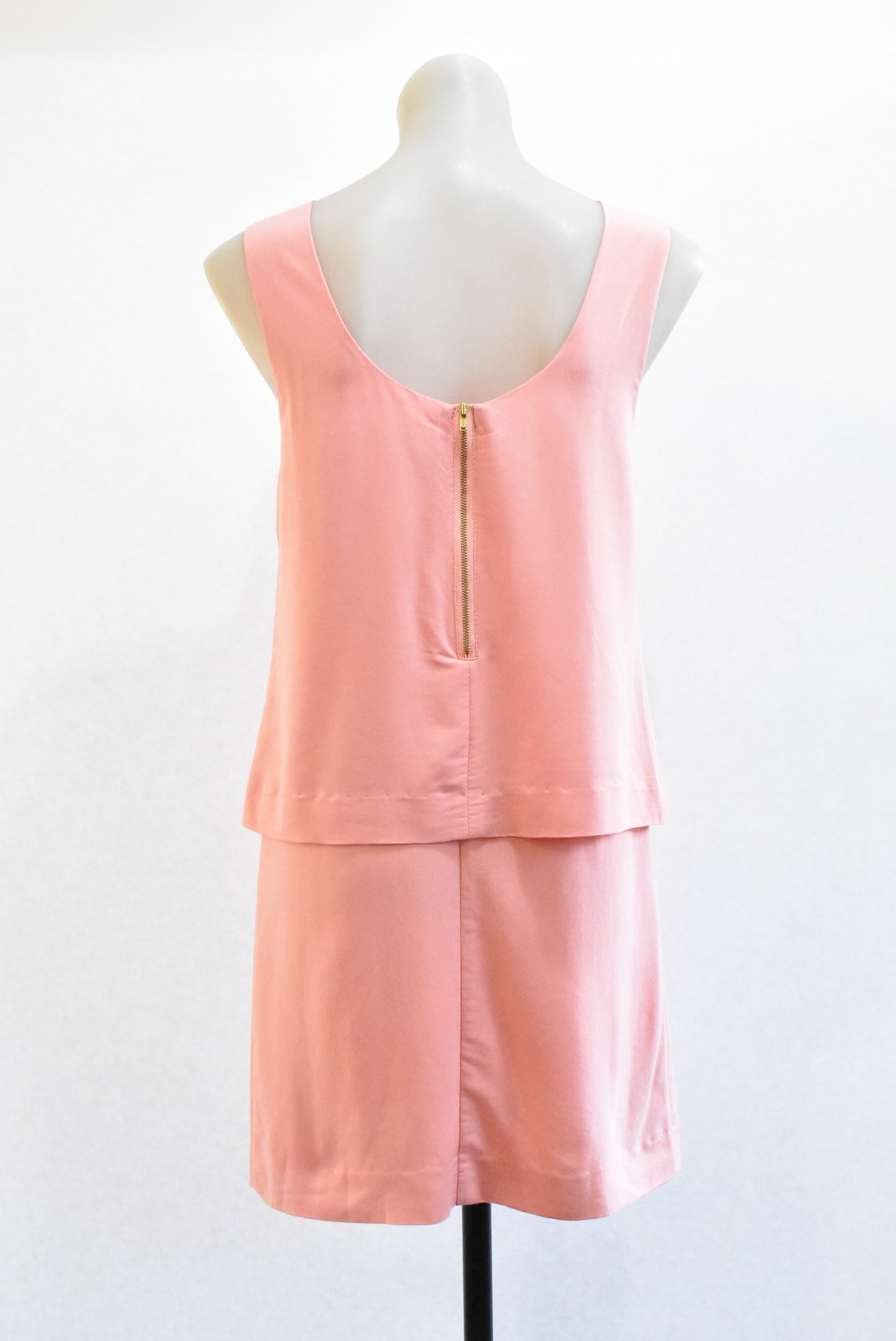 Sisters dusky pink singlet dress, size 8