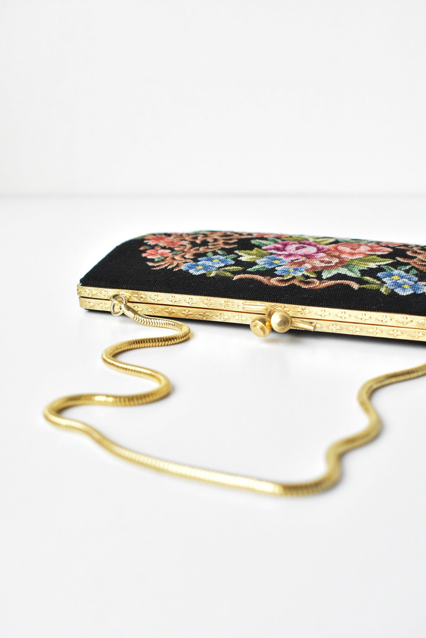 Vintage embroidered purse