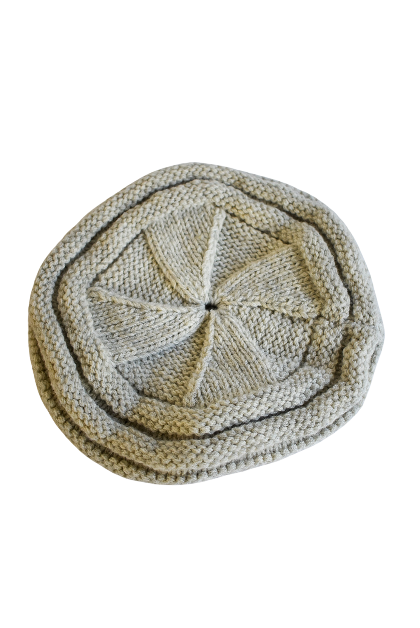 Chunky handknit beret