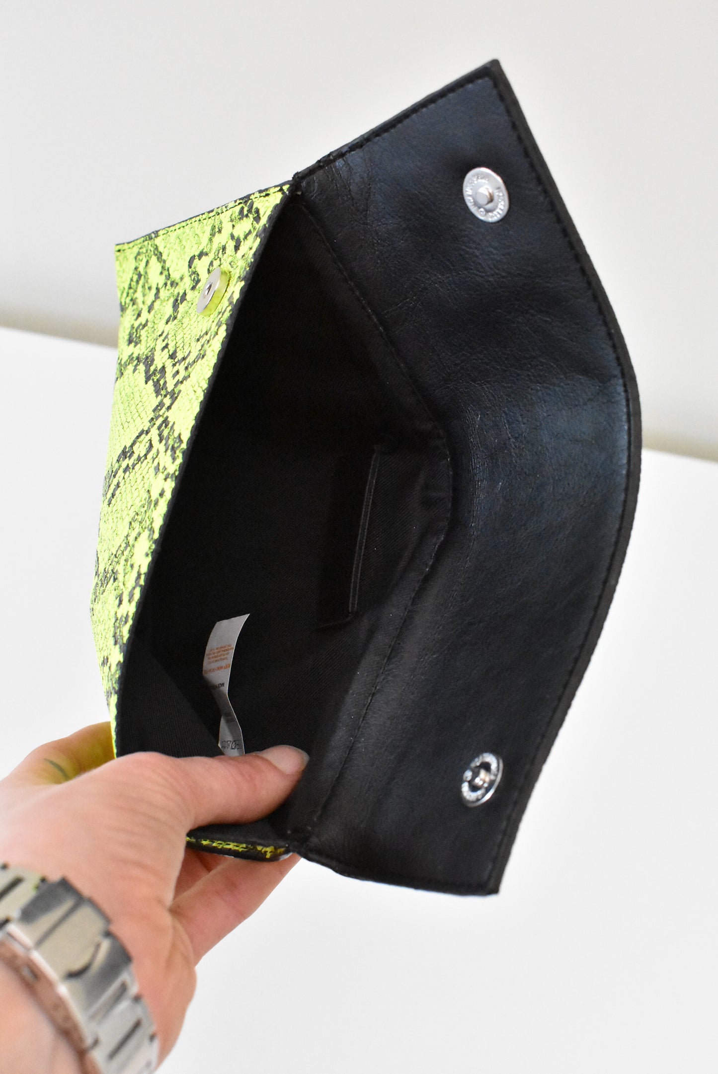 Flouro wallet or passport/document pouch