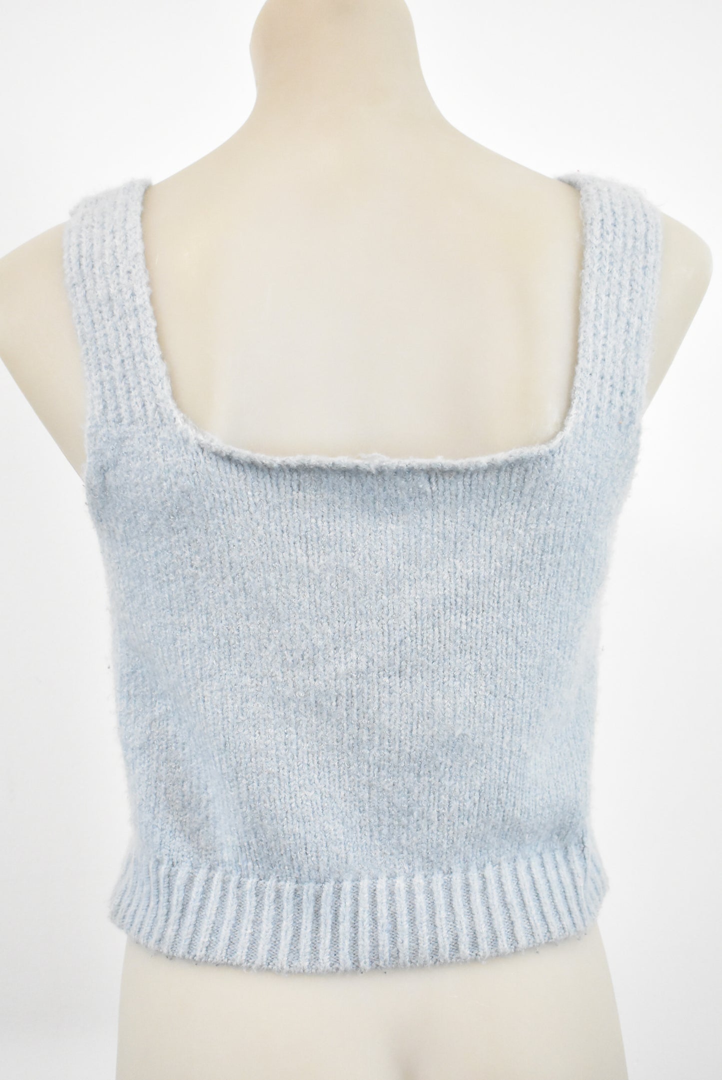 LT Woman sleeveless knit crop top, S