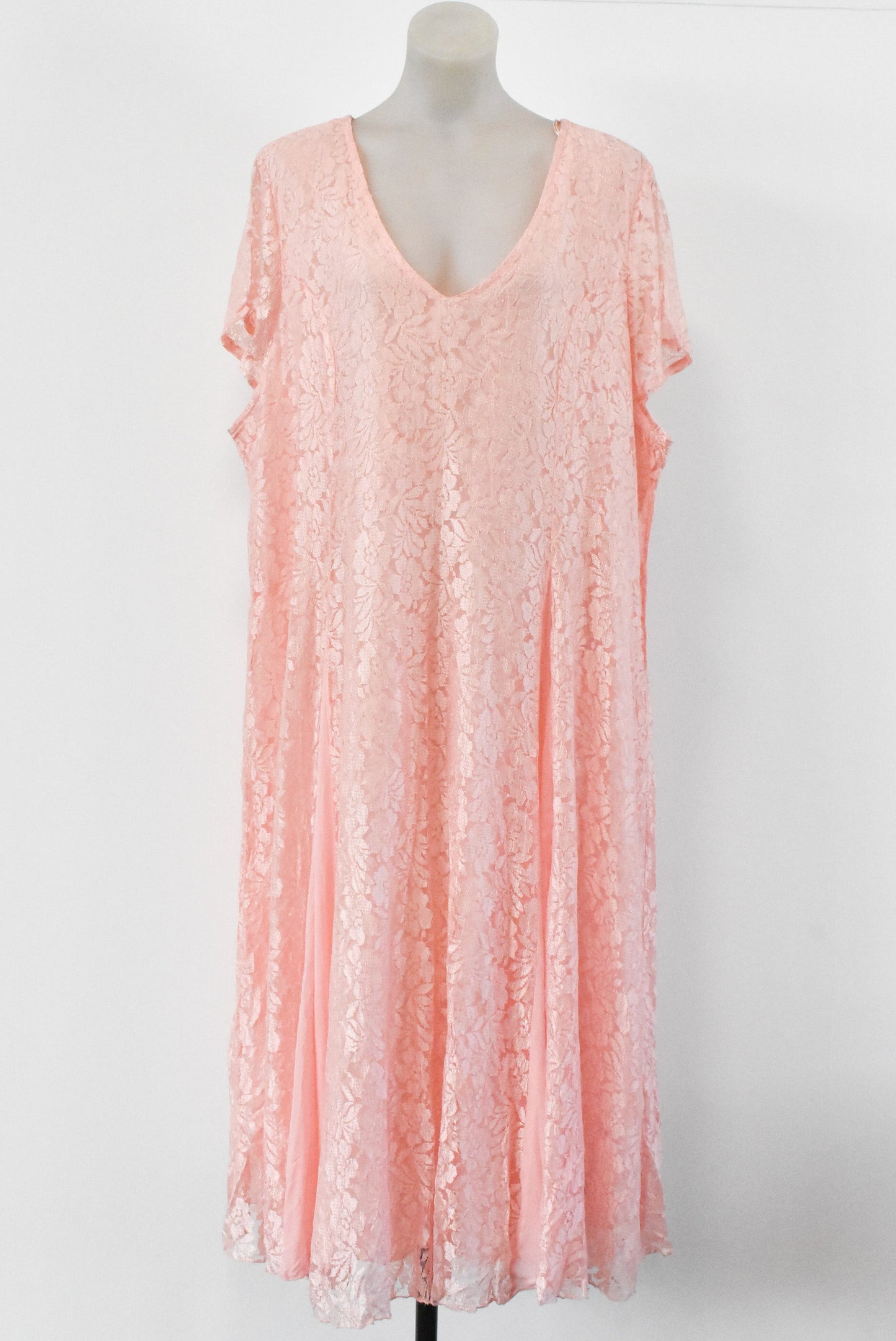 Together pink lace dress, 56/XXL