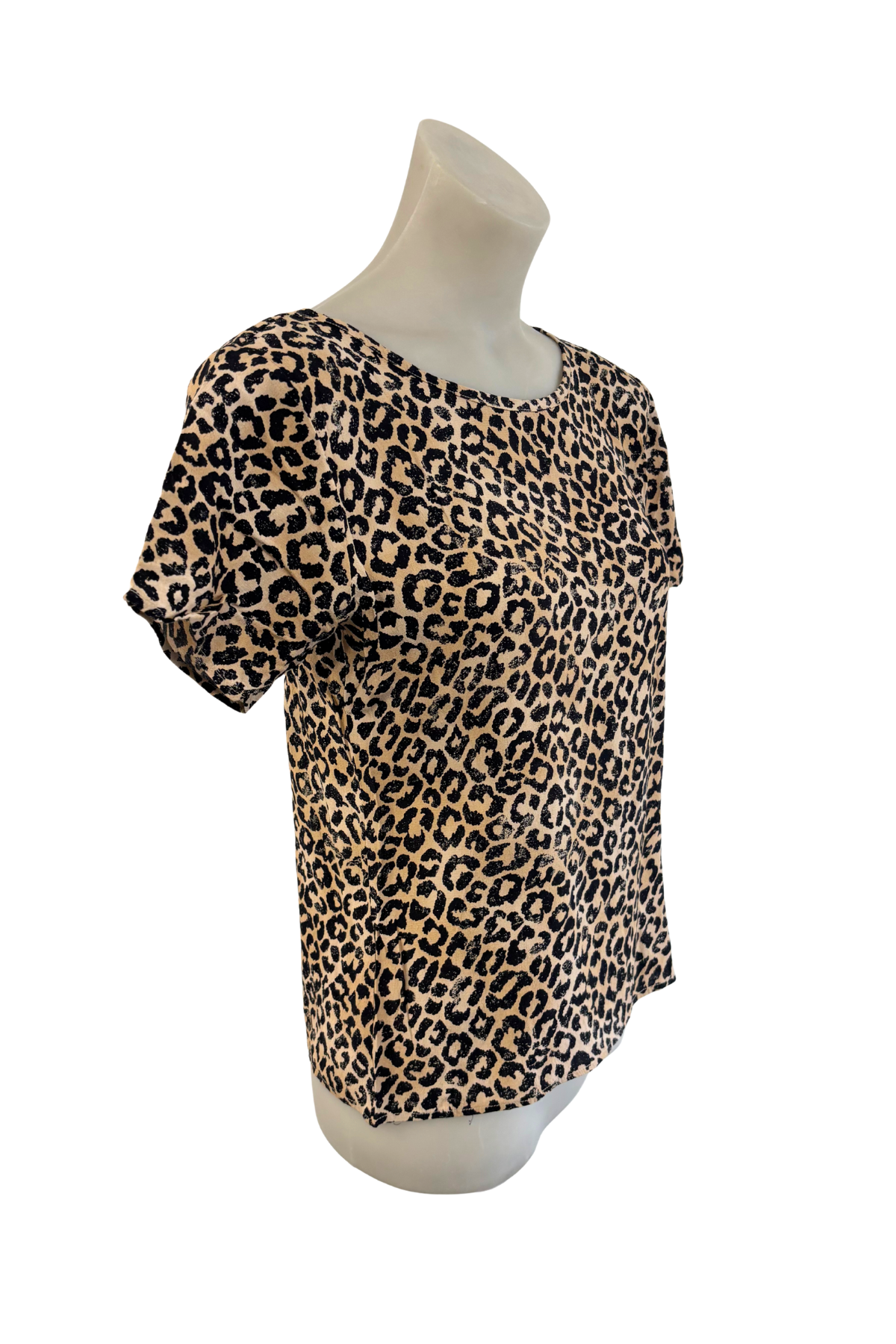 Carlson NZ made leopard print top, 8