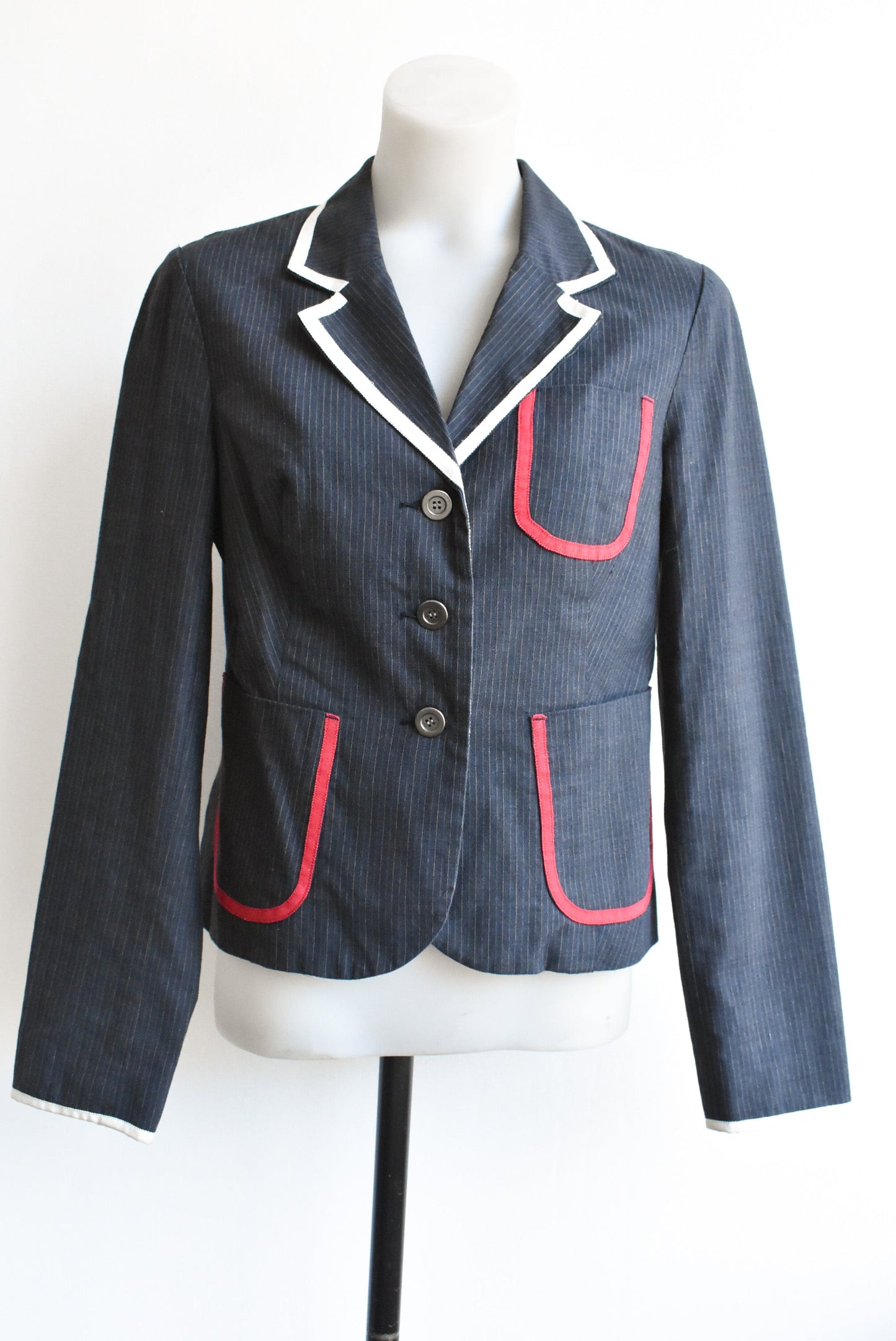 Trelise Cooper pinstriped blazer, size 10
