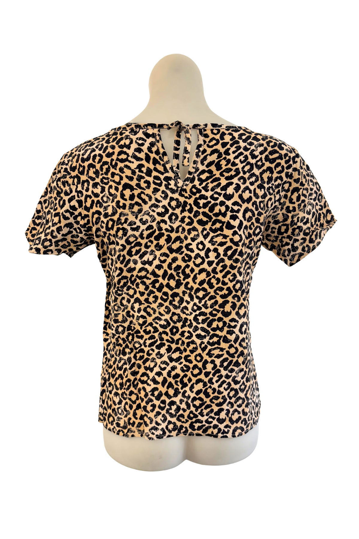 Carlson NZ made leopard print top, 8