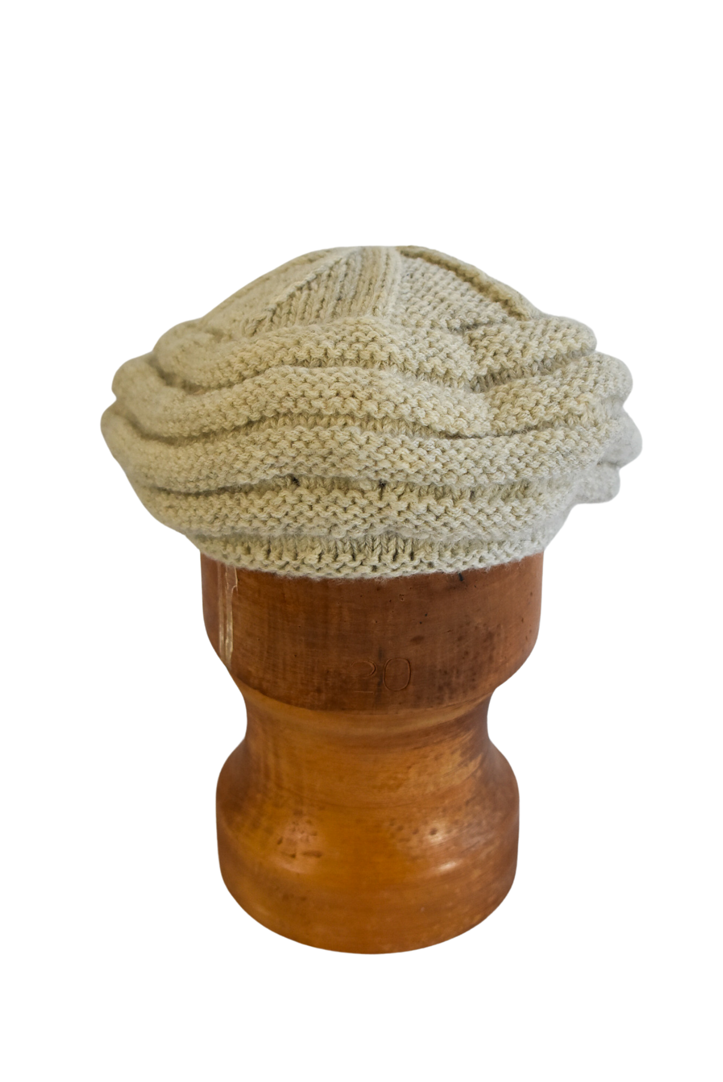 Chunky handknit beret
