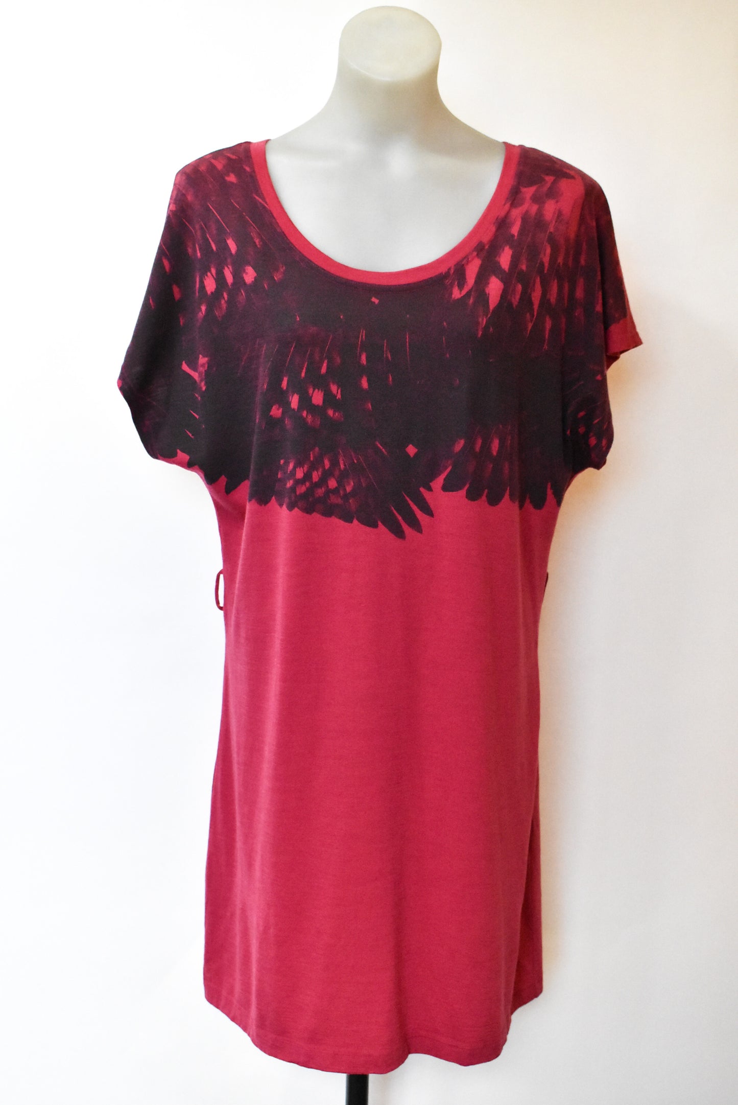 Charmaine Reveley merino t-shirt dress, 12