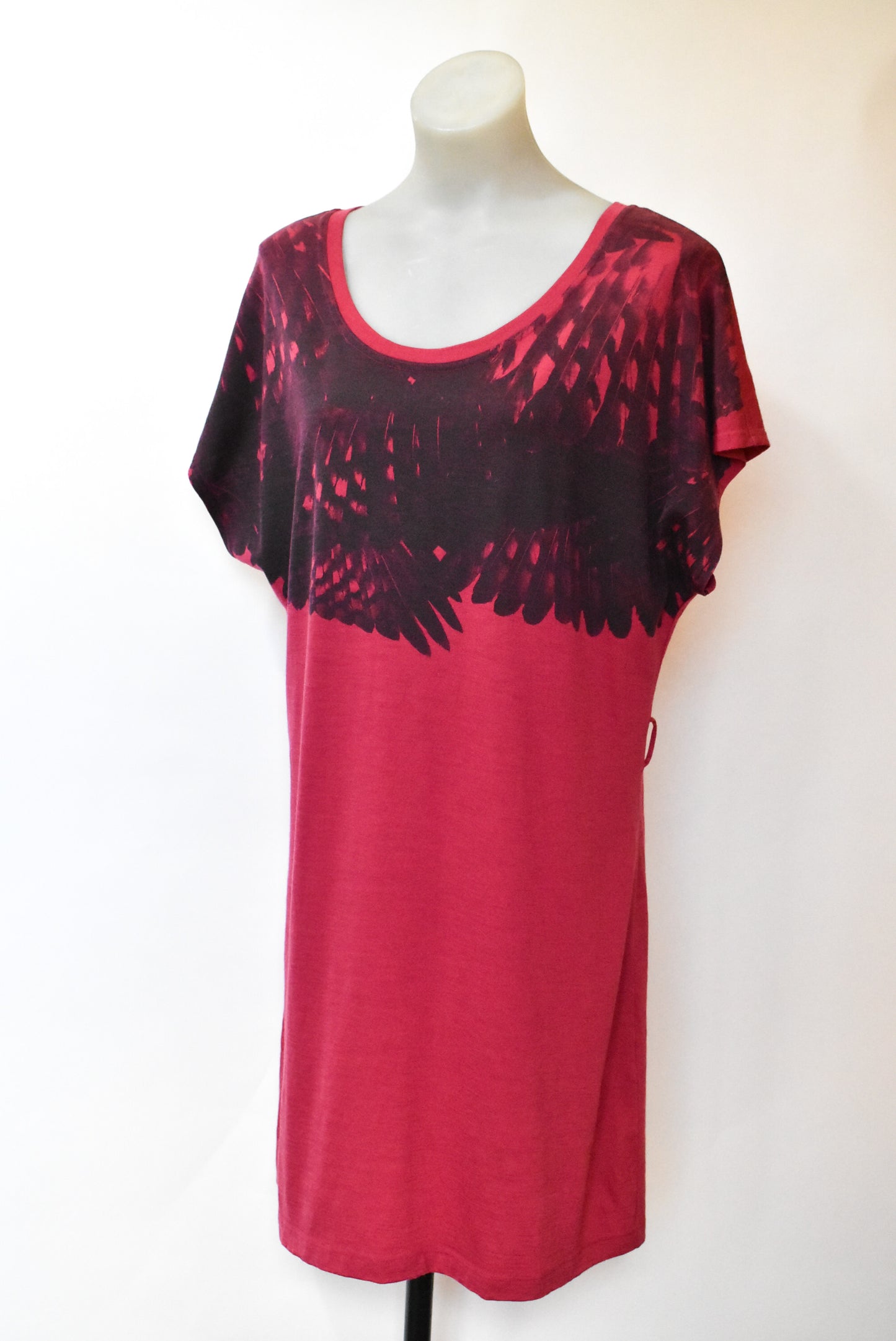 Charmaine Reveley merino t-shirt dress, 12