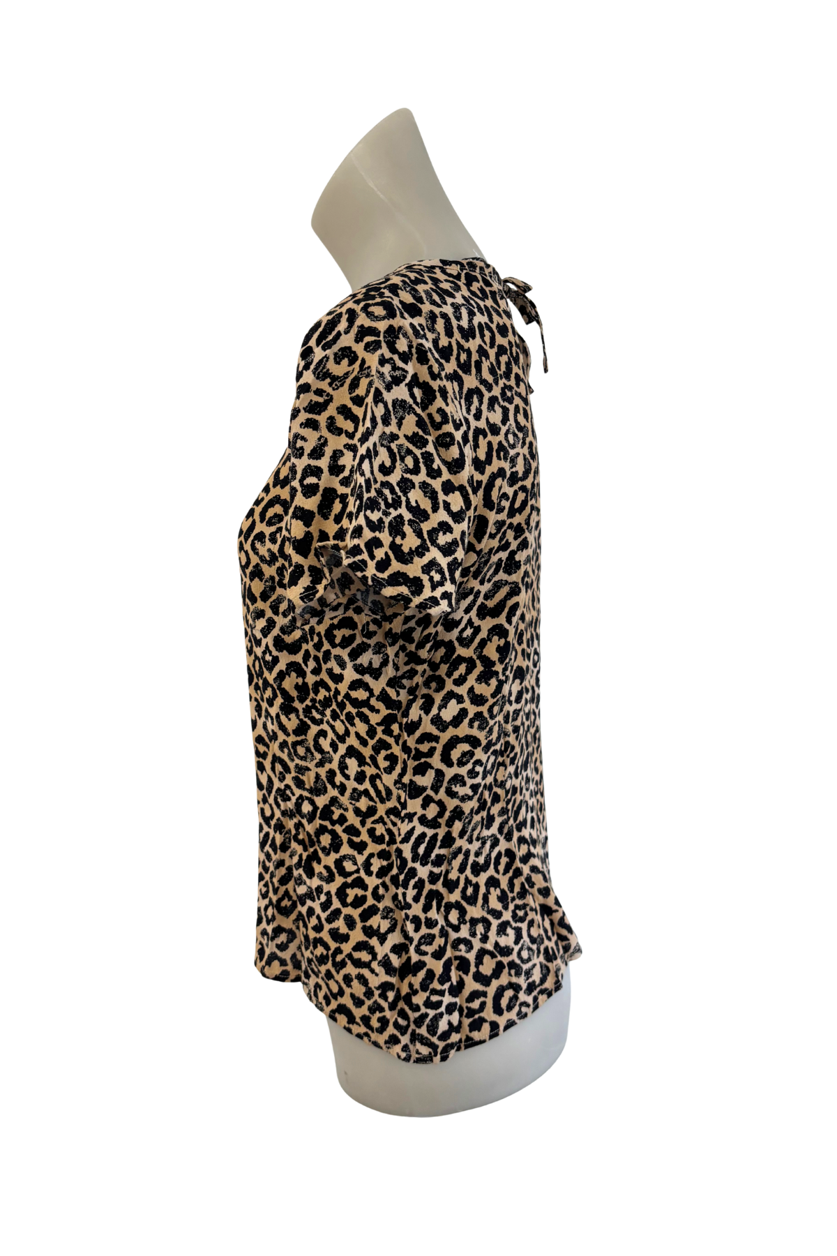 Carlson NZ made leopard print top, 8